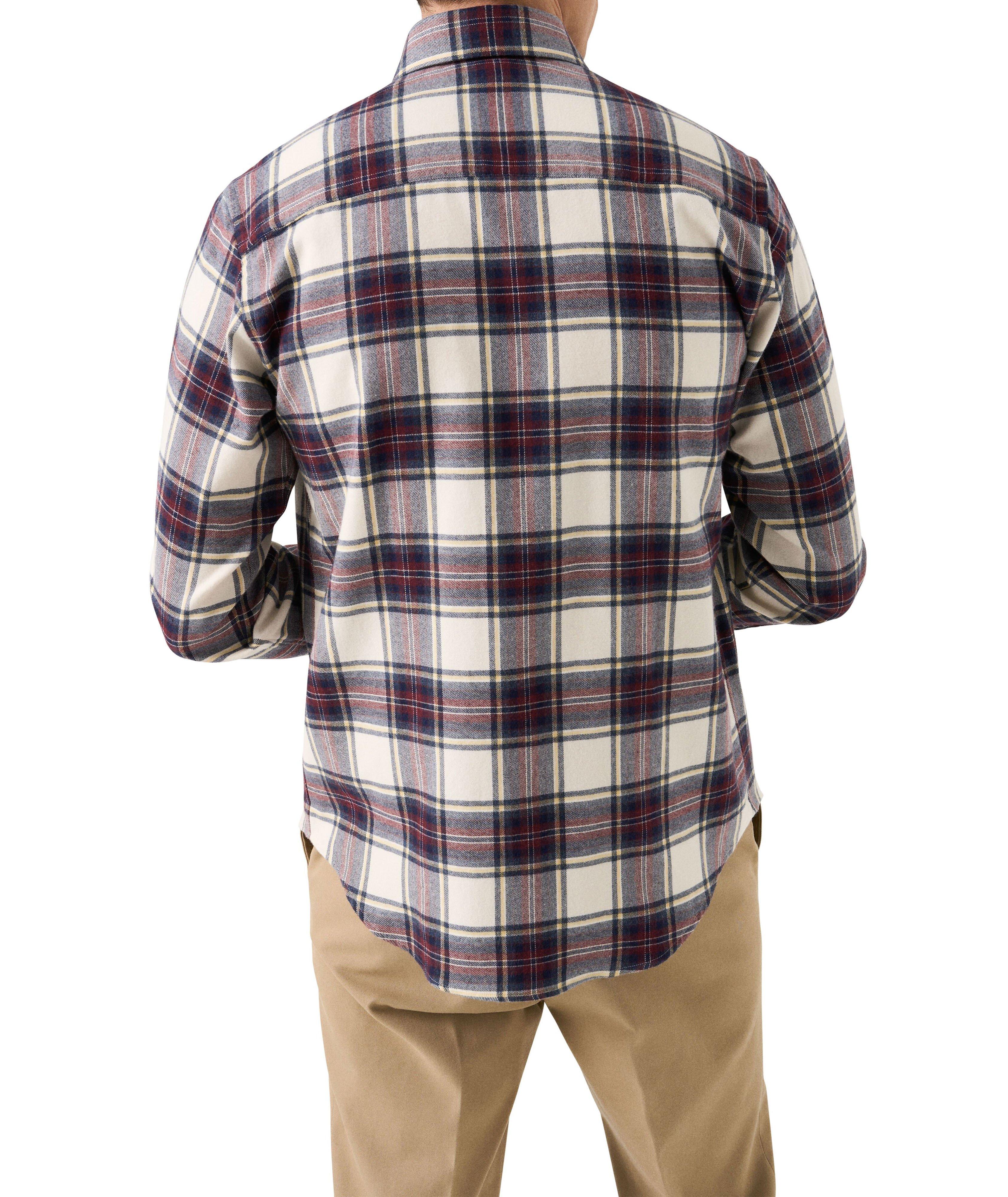 Plaid Check Flannel Shirt image 2