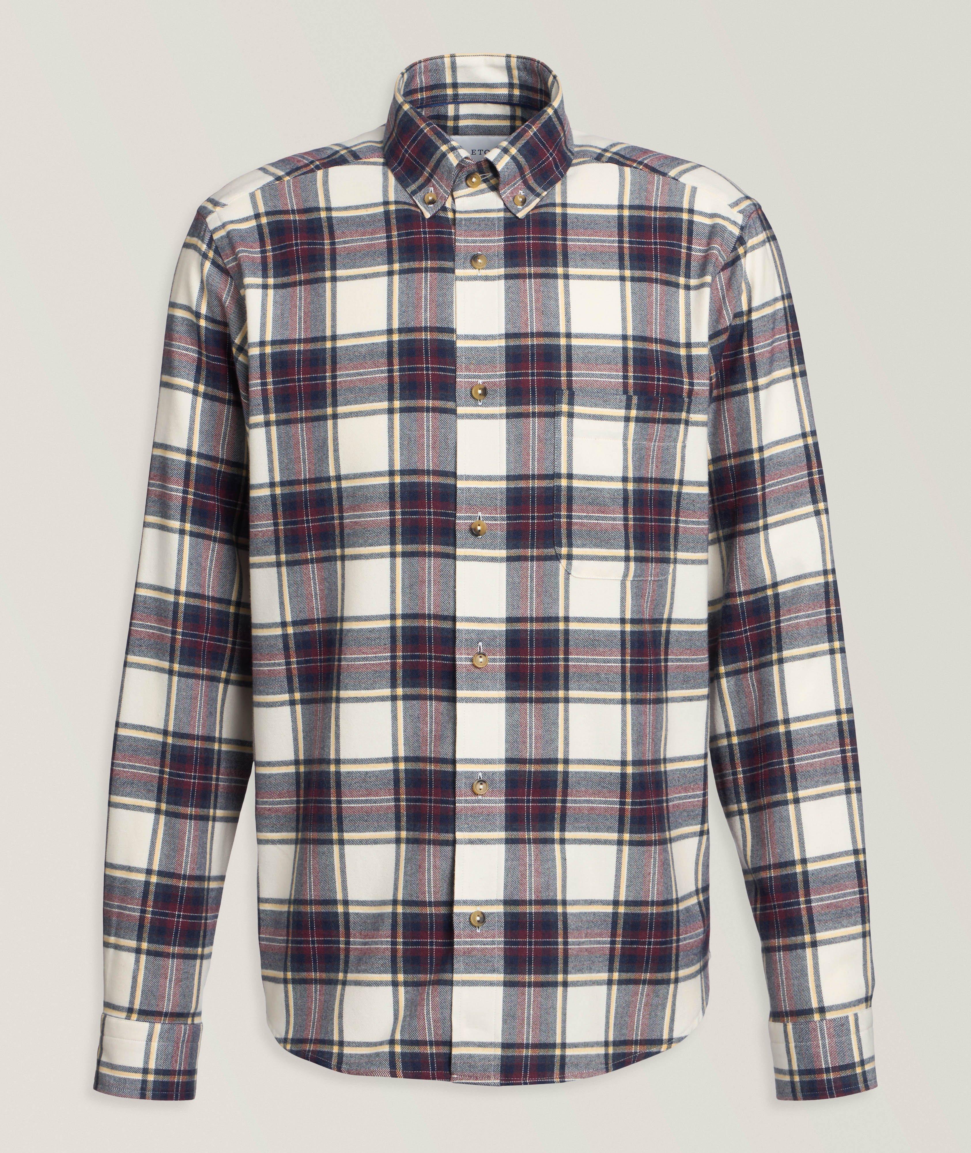 Plaid Check Flannel Shirt image 0