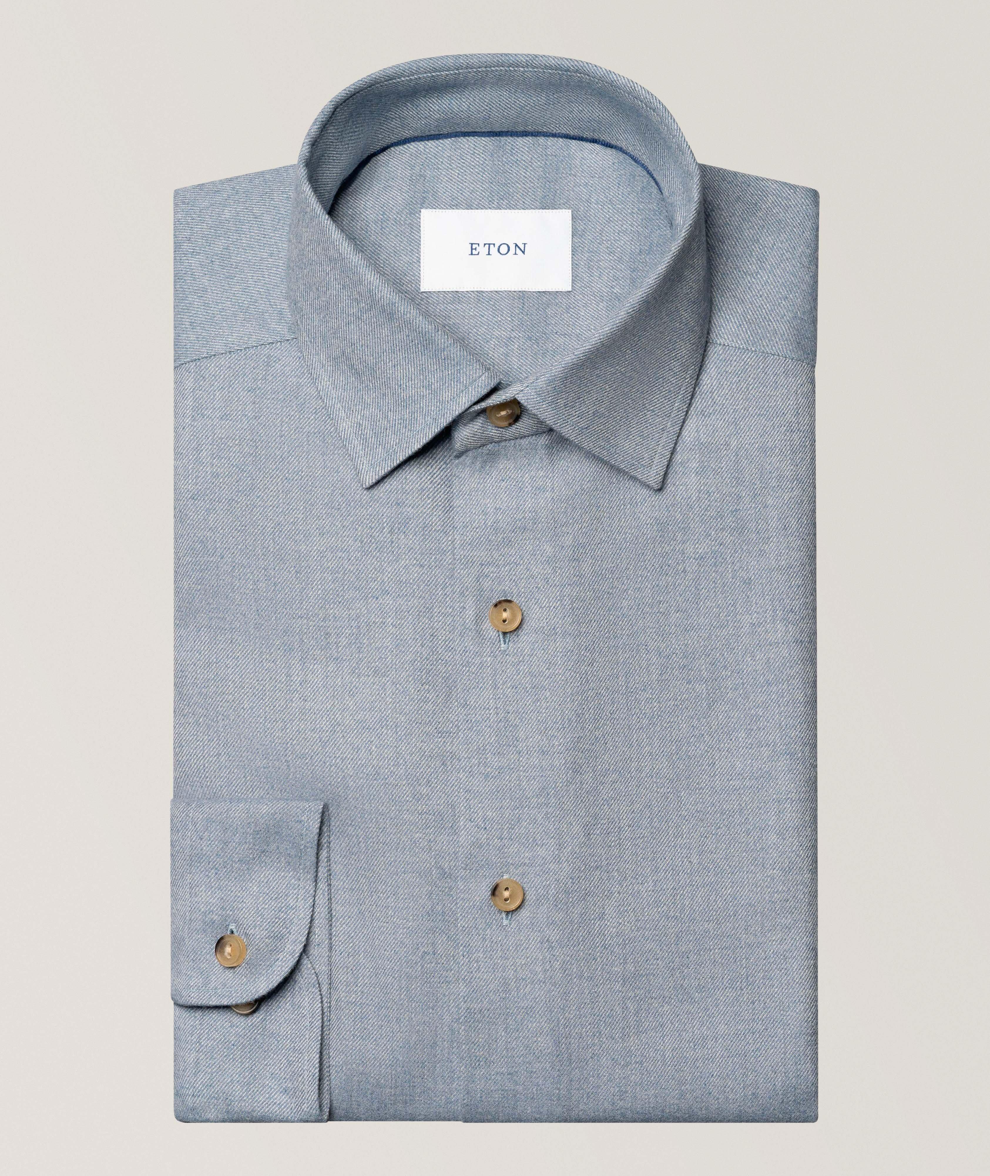 Chemise en flanelle unie image 1