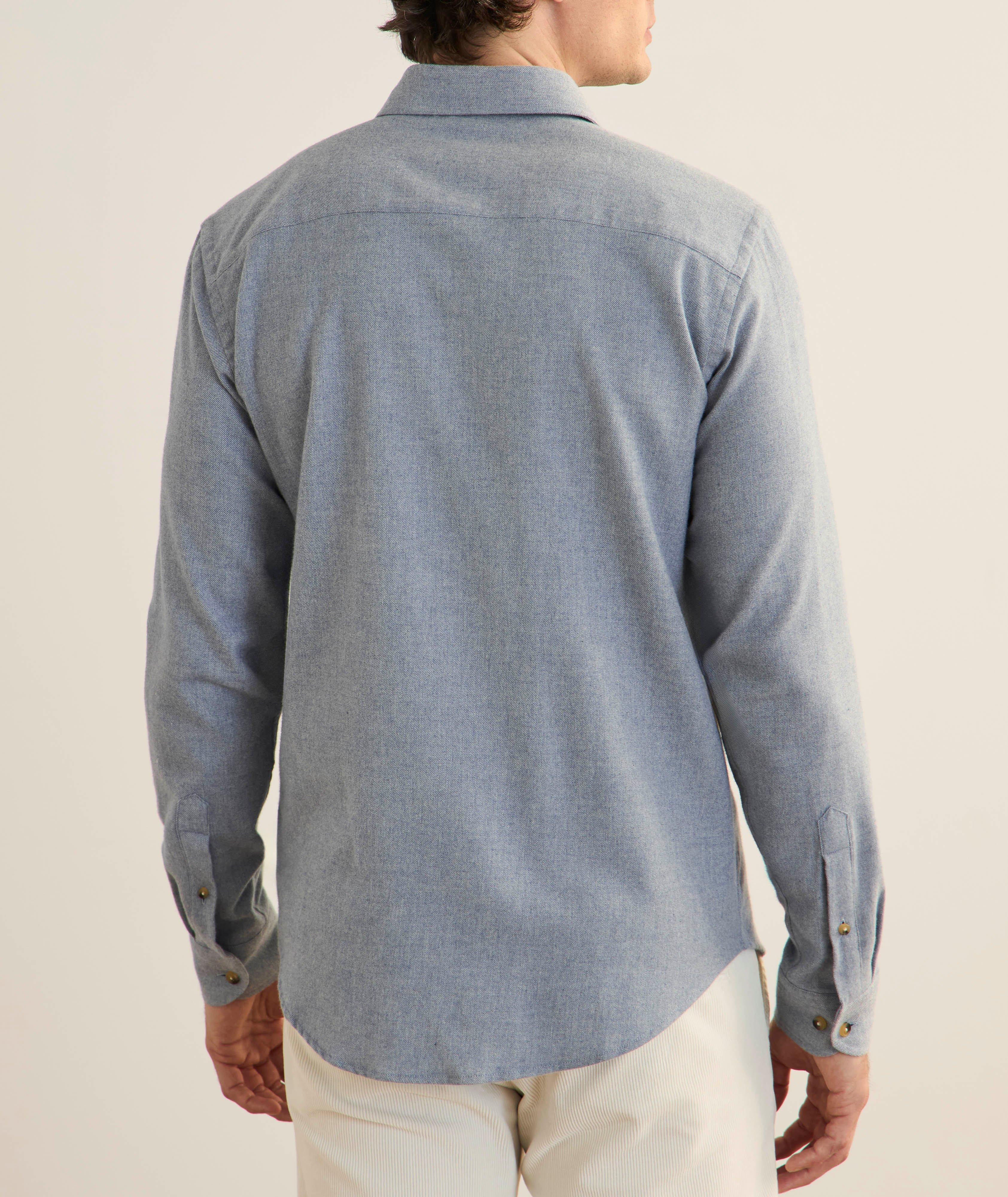 Chemise en flanelle unie image 3
