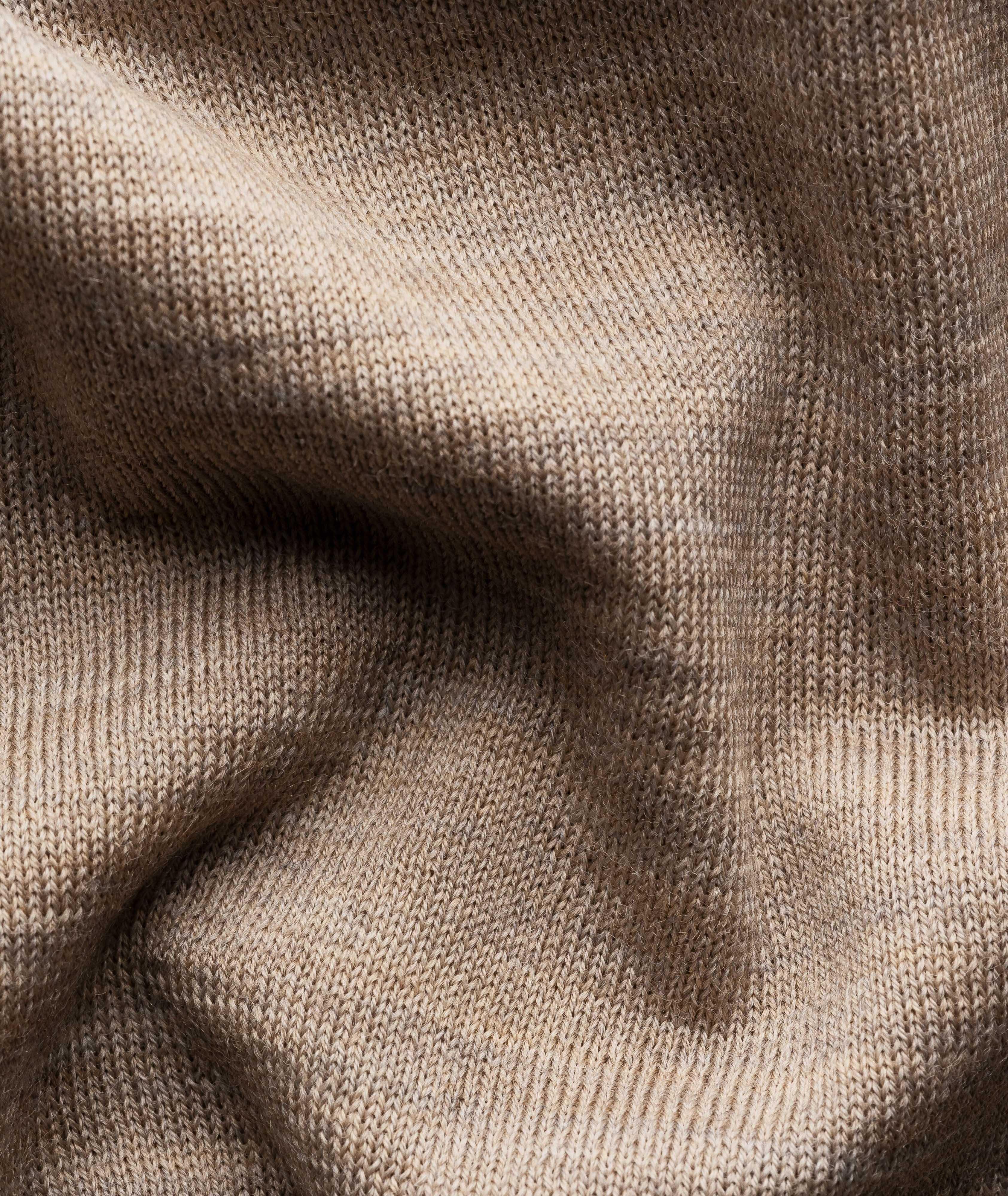 Extrafine Merino Wool Polo Sweater image 6