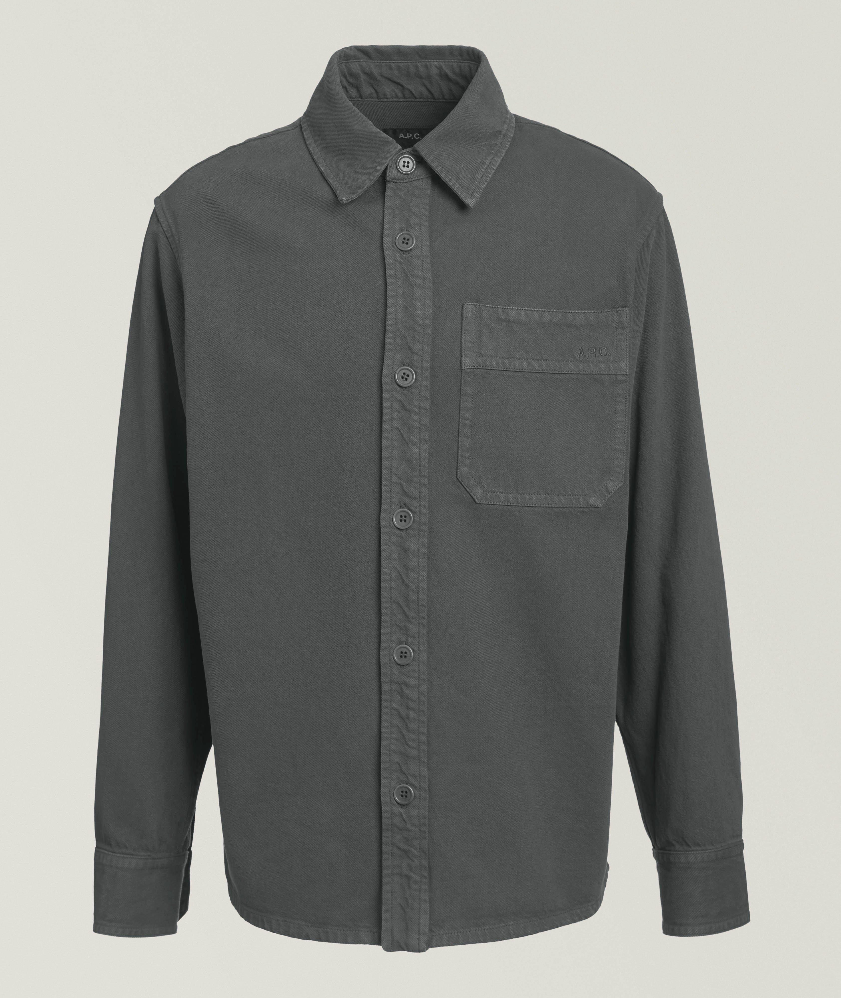 A.P.C. APC SLATE GRY OVRSHRT