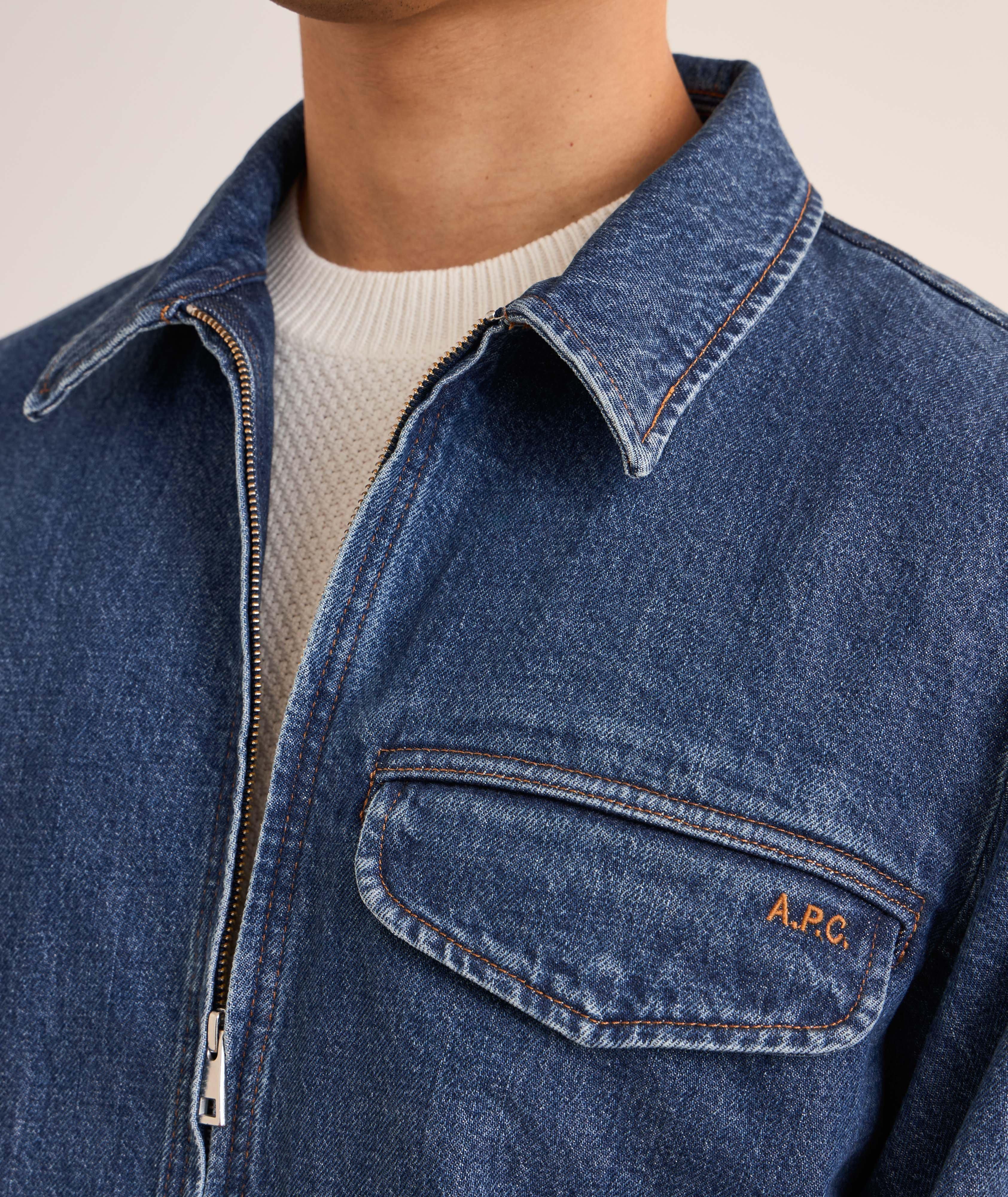 Fabrizio Full-Zip Denim Jacket image 3