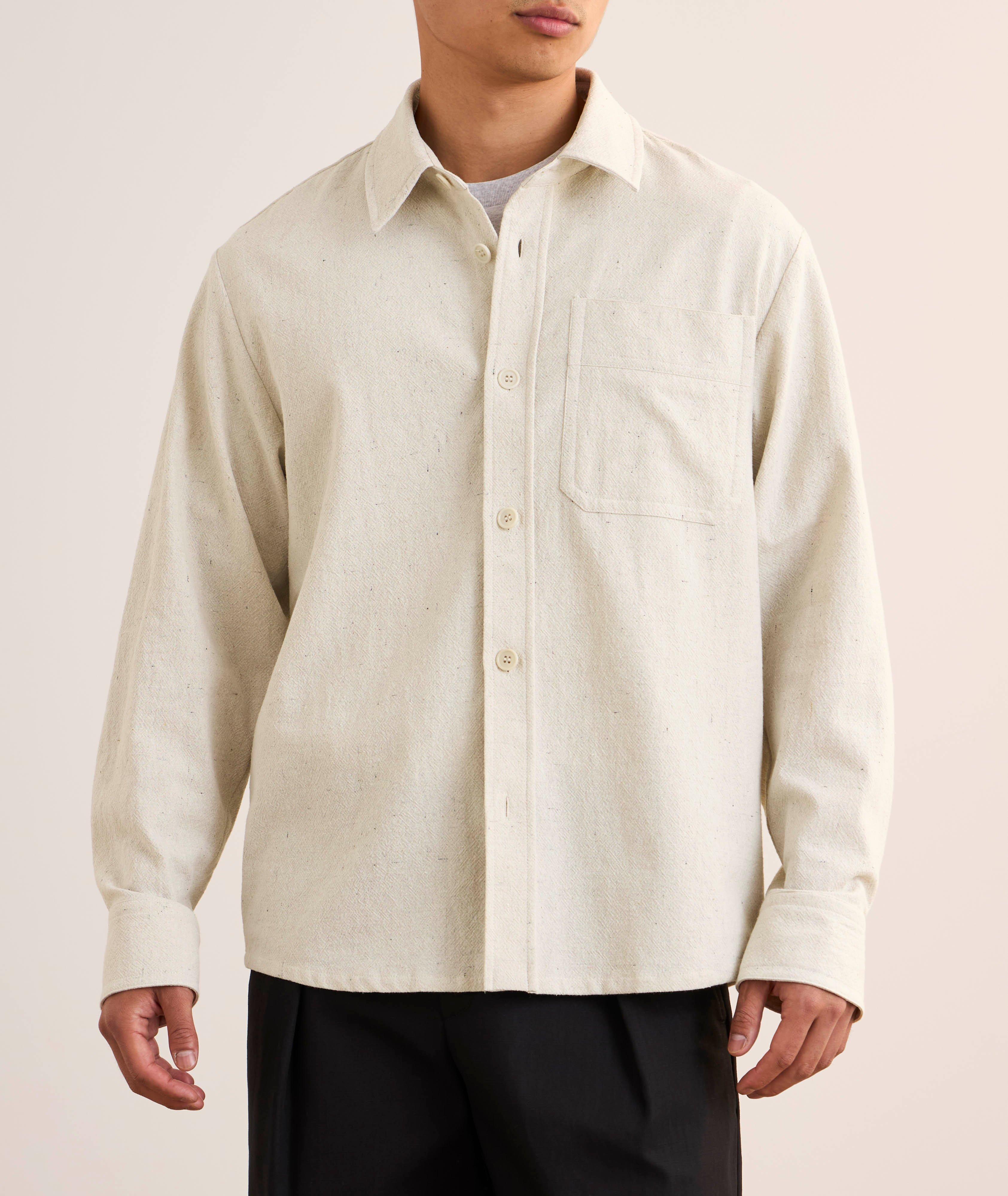 Basile Textured Overshirt image 1