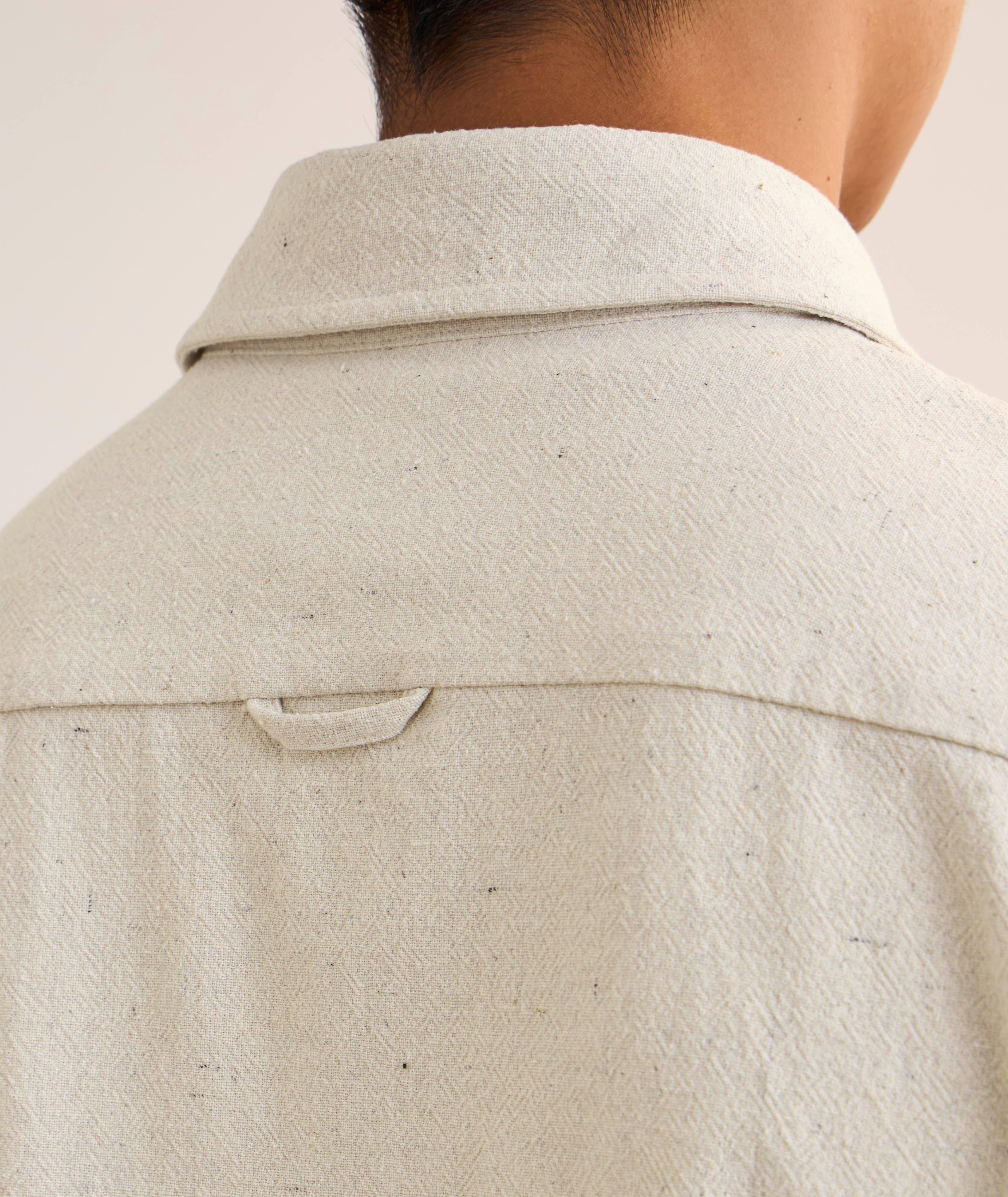 Basile Textured Overshirt image 4