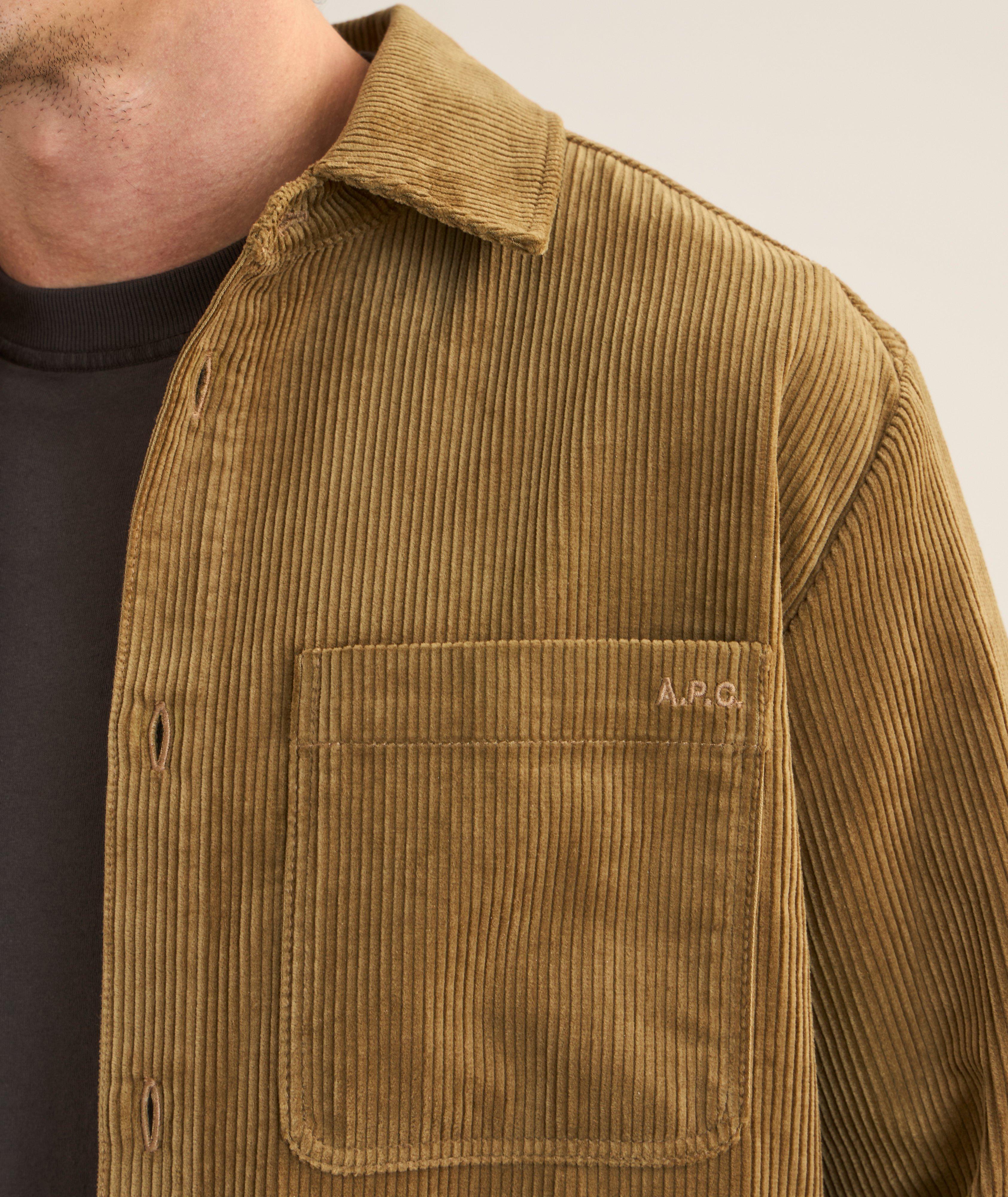 Corduroy Cotton Overshirt image 3