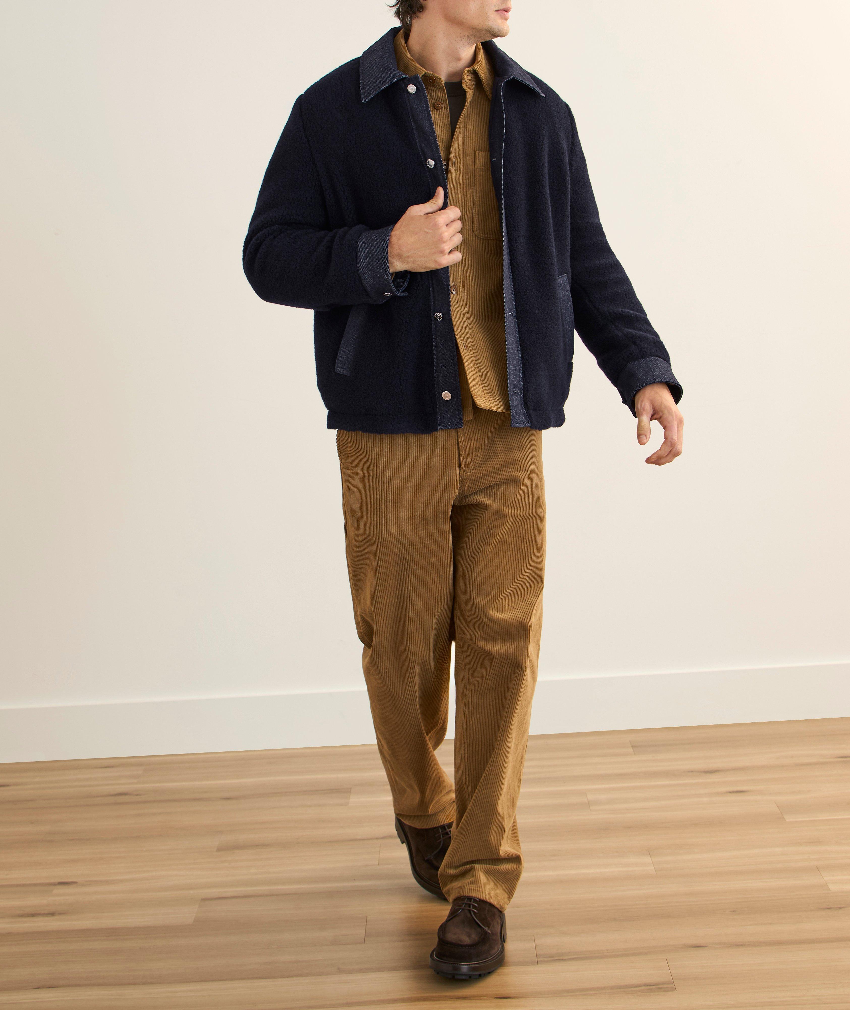 Veste en denim avec faux mouton Will image 5