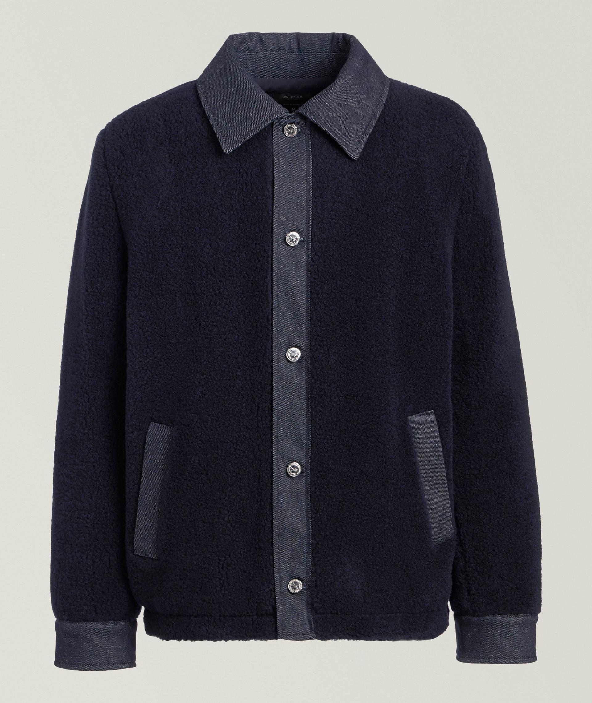 Will Faux Sheepskin Denim Jacket image 0