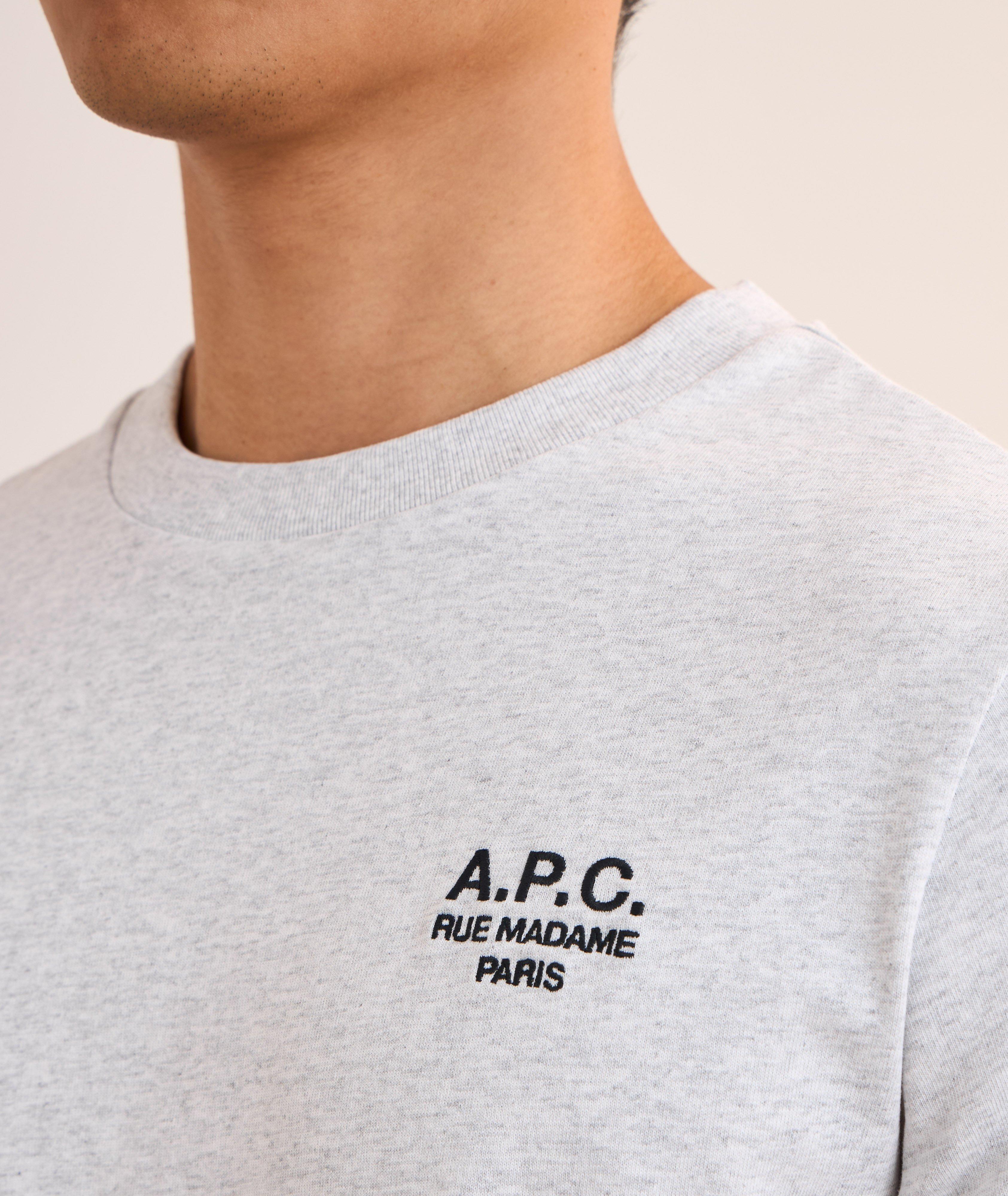 Rue Madame Logo Cotton T-Shirt image 4