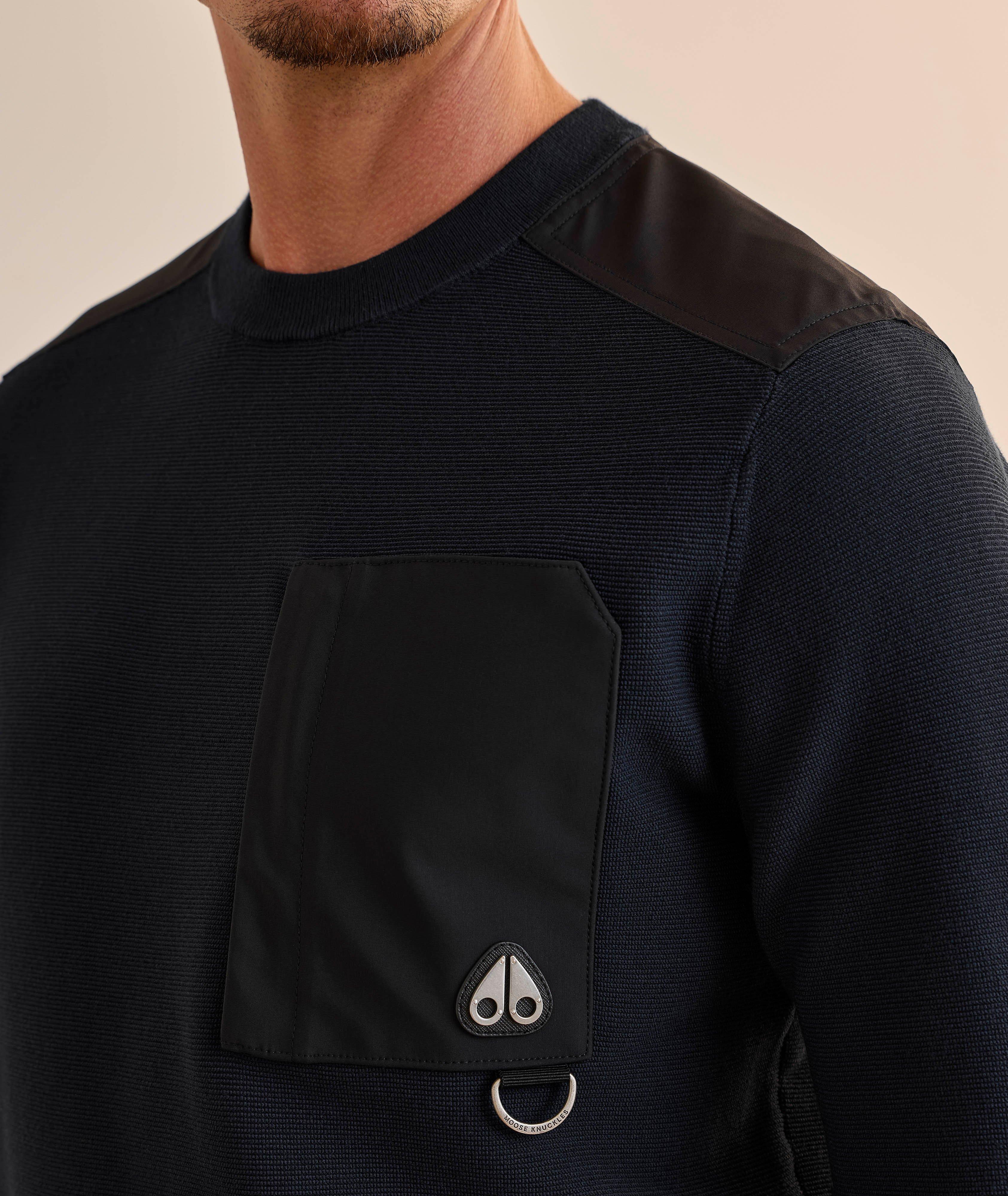 Pull ras-du-cou Elowan à écusson logo image 3