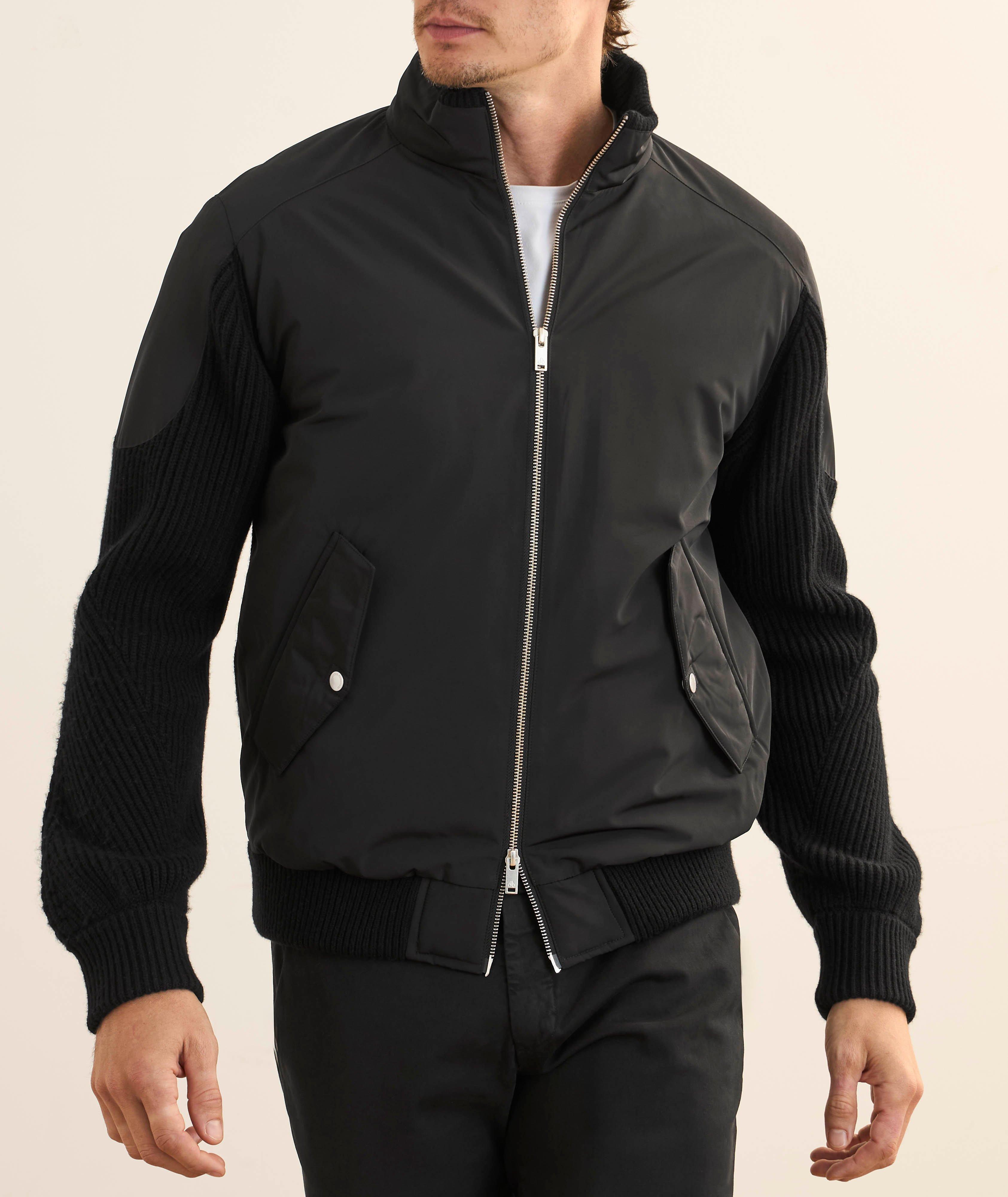 Wool-Knit Down Hybrid Jacket image 1