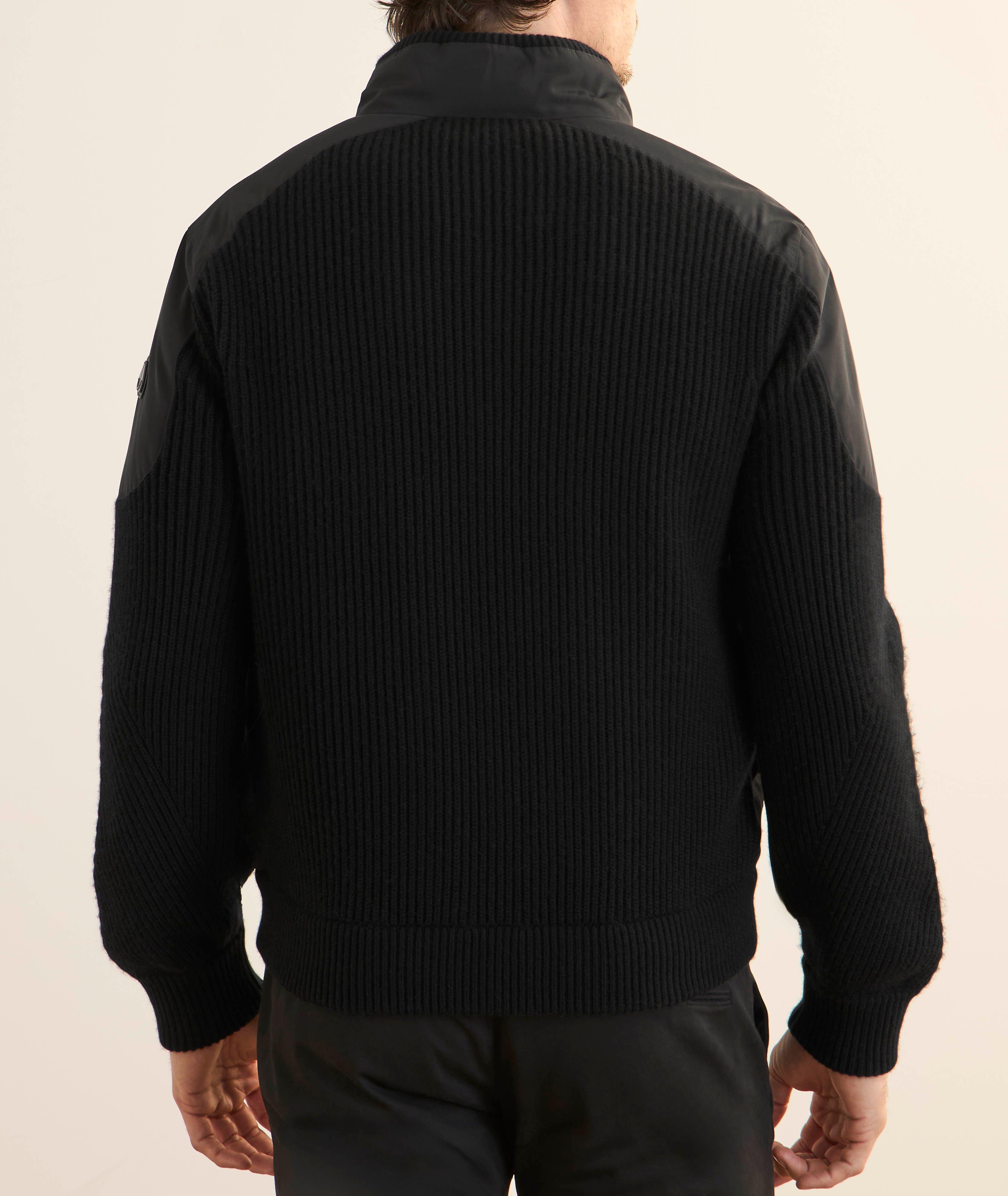 Wool-Knit Down Hybrid Jacket image 2