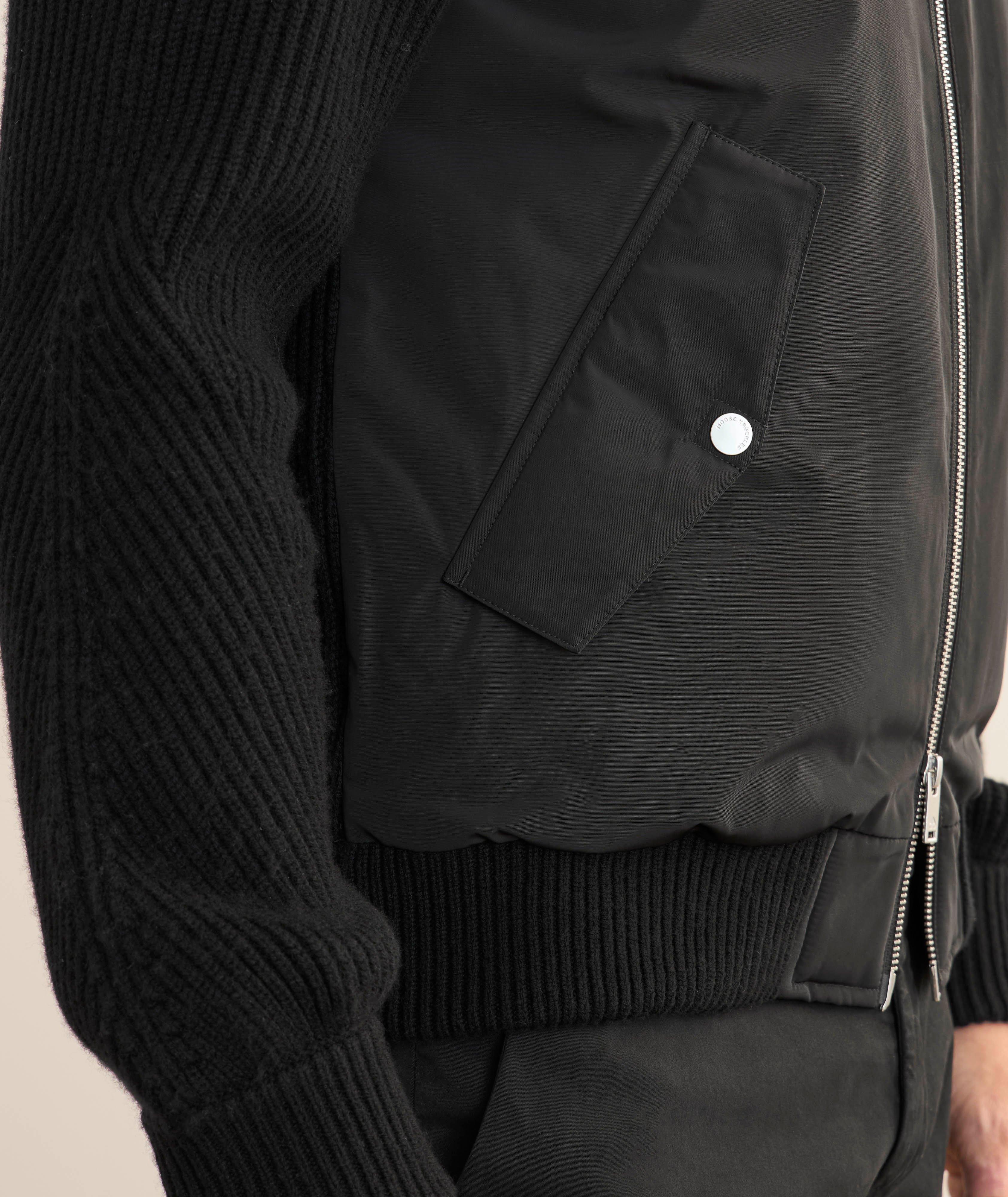Wool-Knit Down Hybrid Jacket image 3