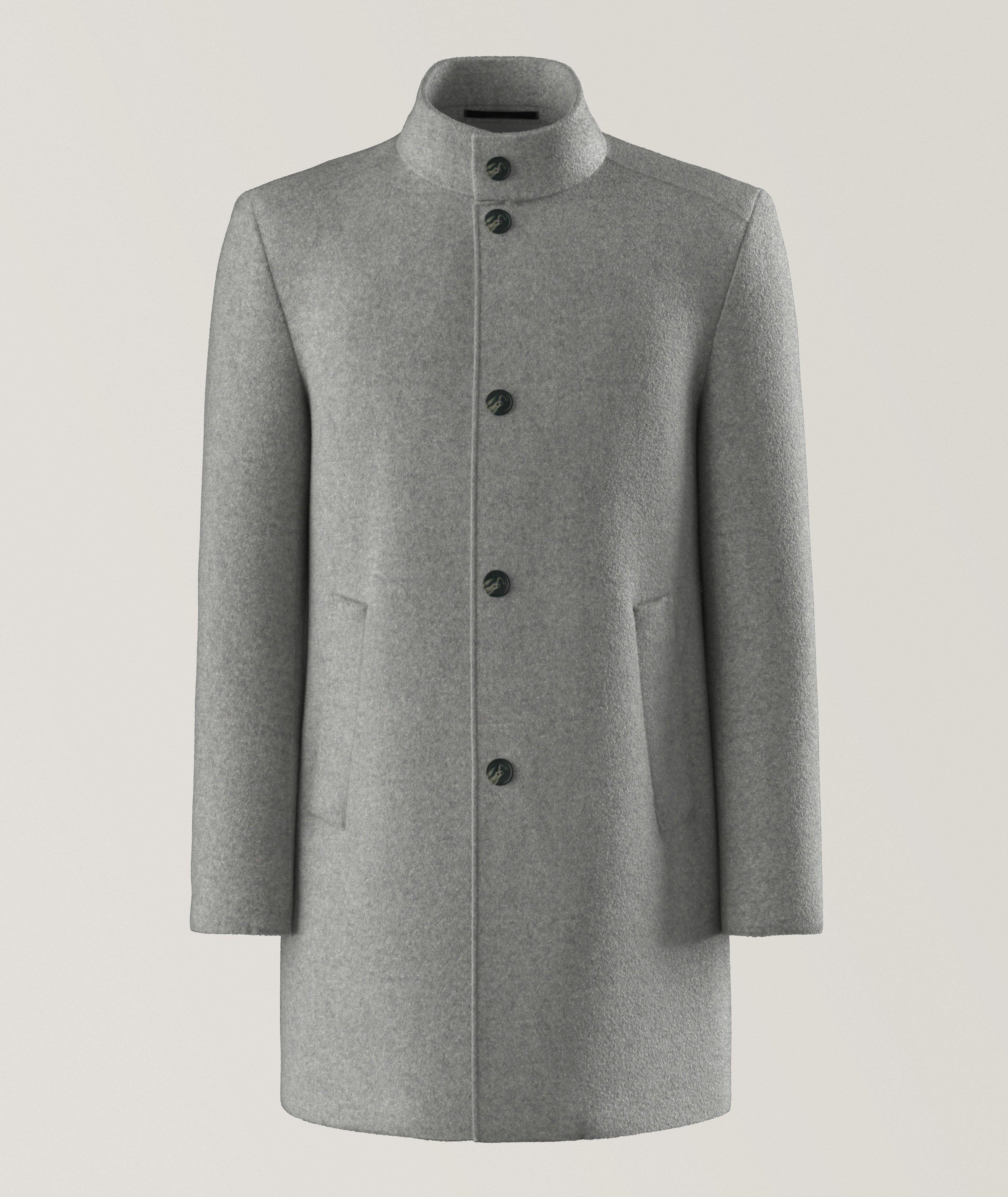 Maron Wool-Blend Topcoat image 0