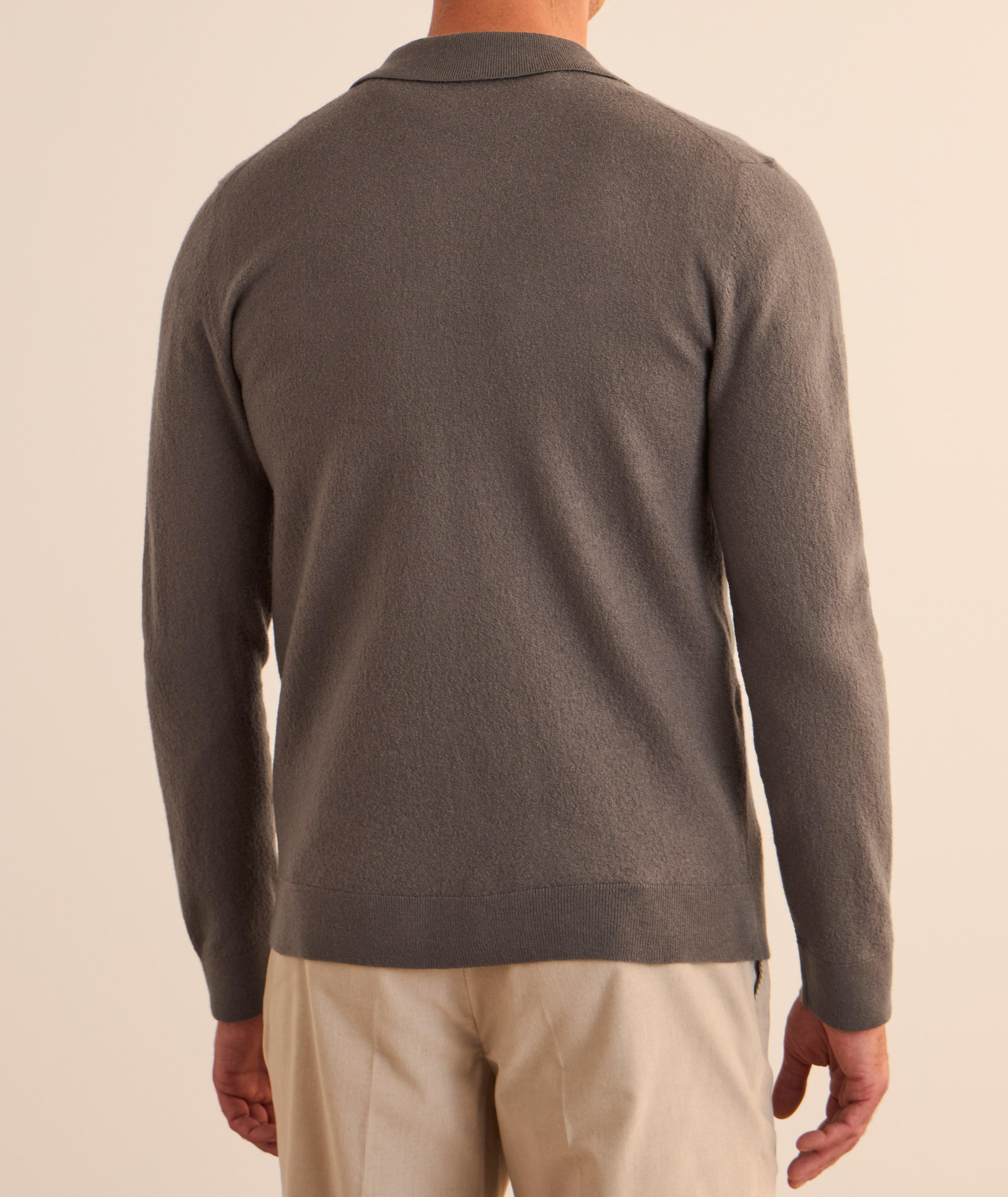 Wool Collared Cardigan image 3