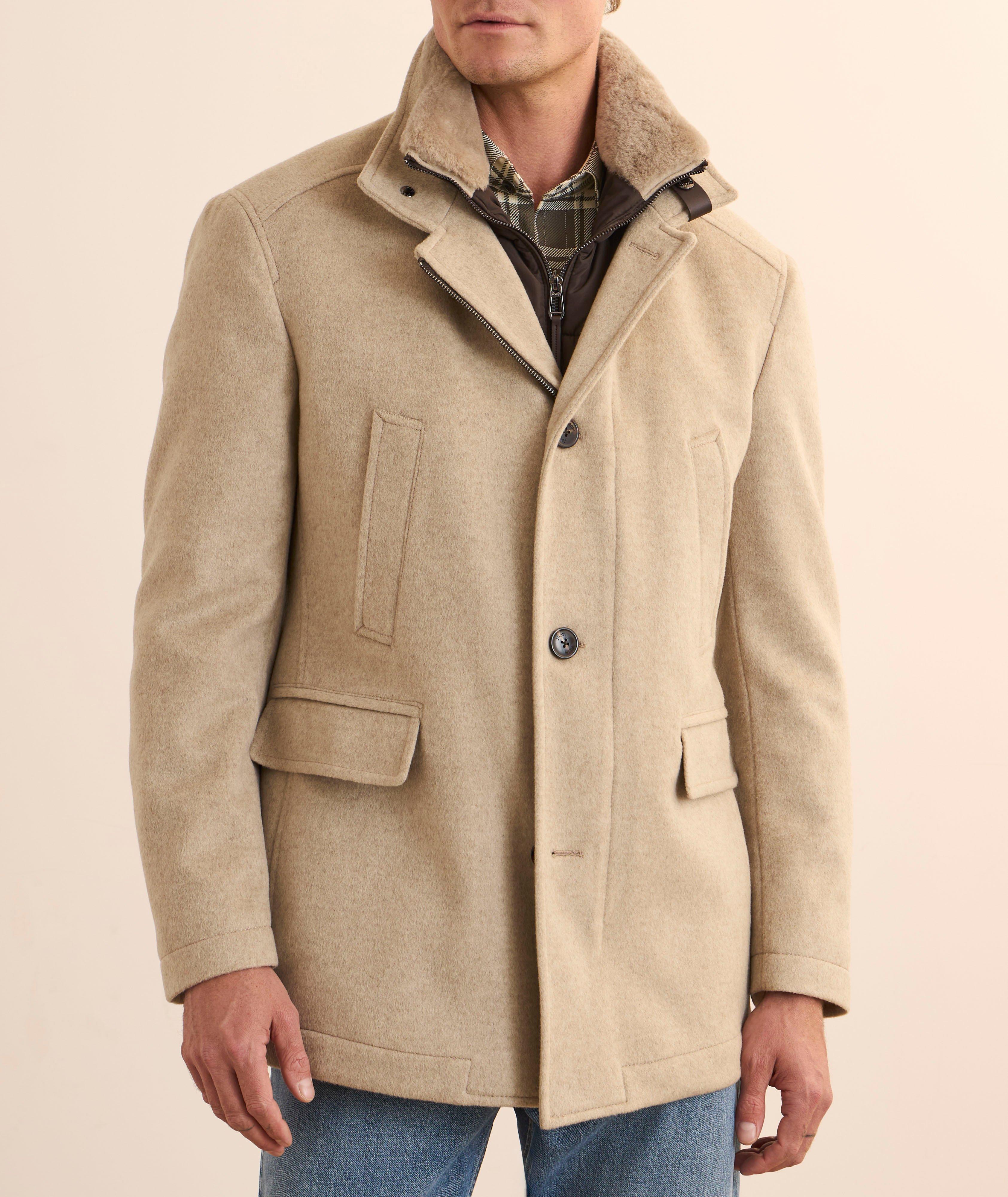 Gary Inlay Wool-Blend Coat image 2