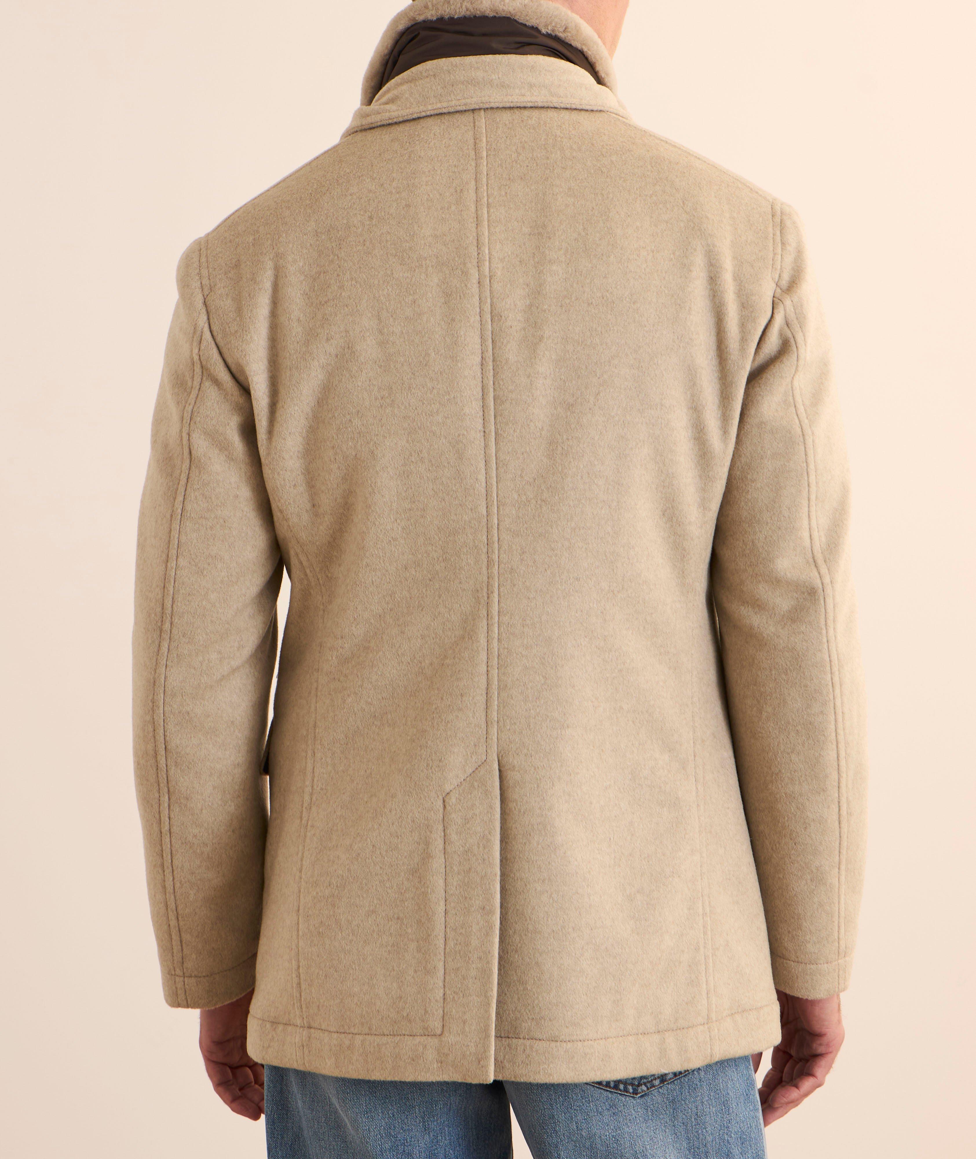 Gary Inlay Wool-Blend Coat image 3