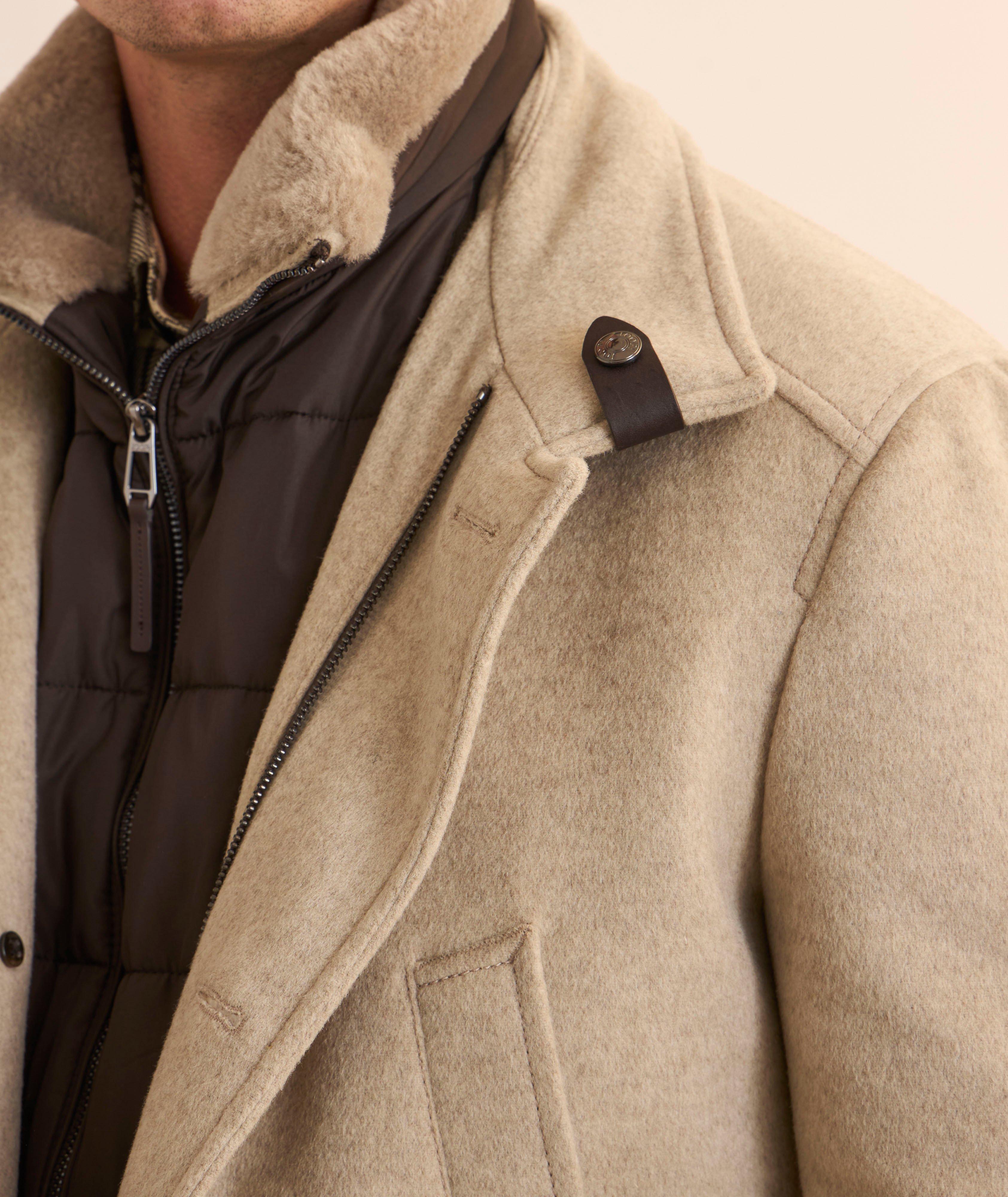 Gary Inlay Wool-Blend Coat image 4