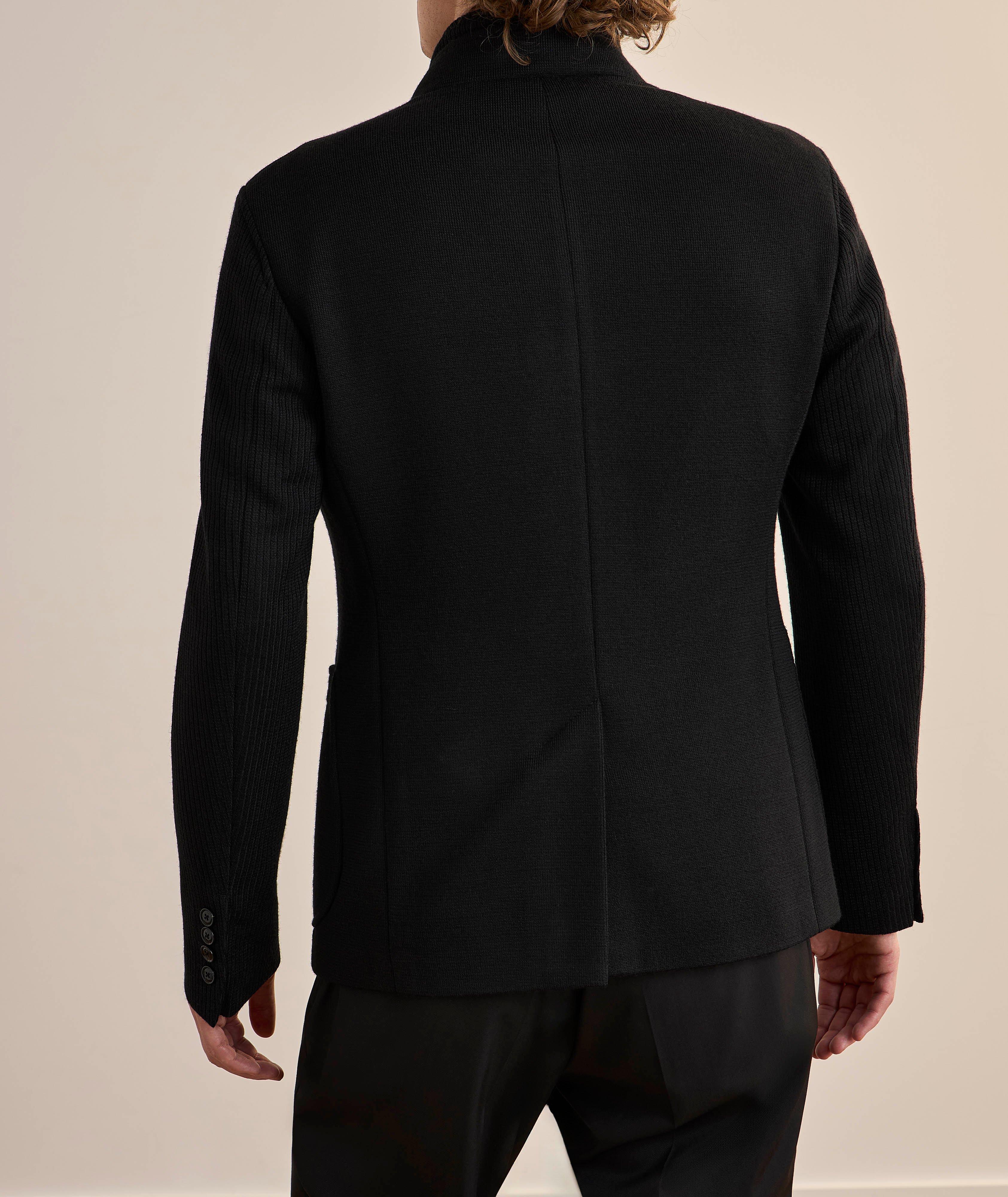 Blazer en lainage avec insertion image 3