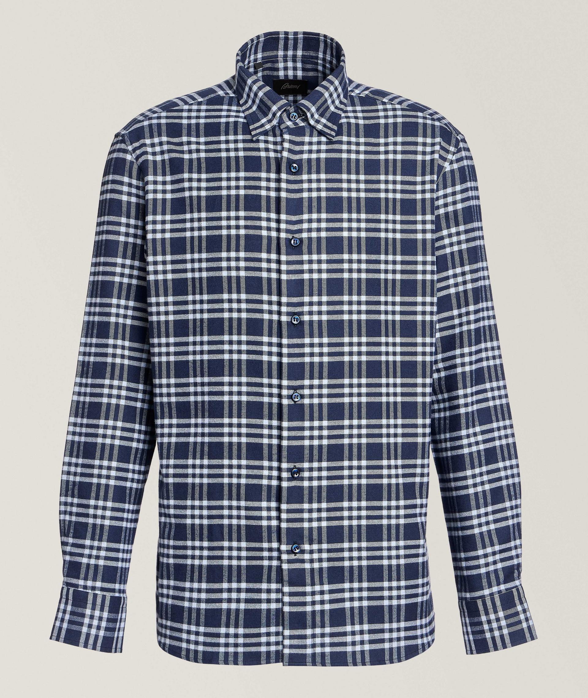 Plaid Brushed Cotton Shirt image 0