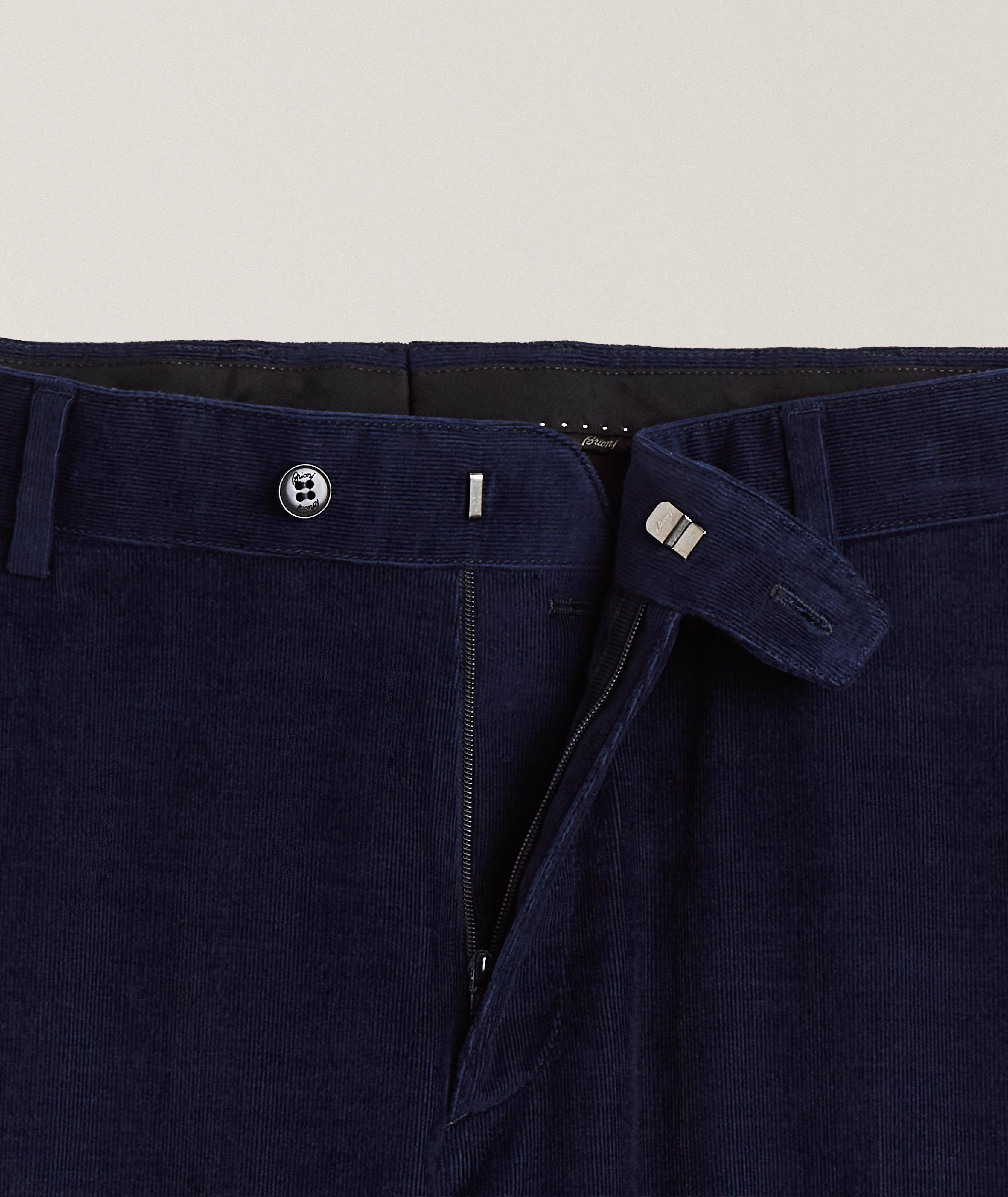 Pianza Fine Corduroy Flat Front Pants  image 5