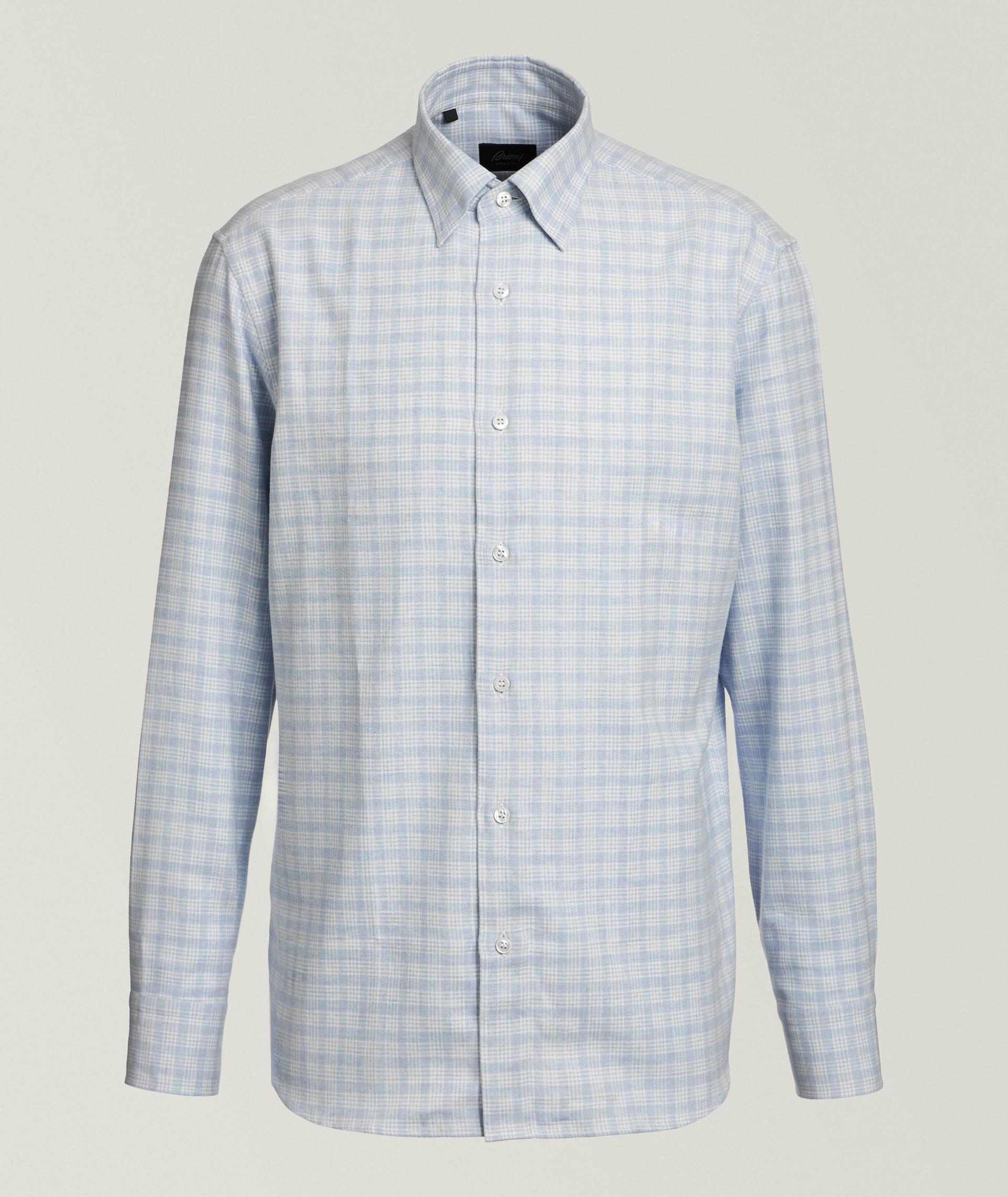 Plaid Brushed Cotton Shirt  image 0