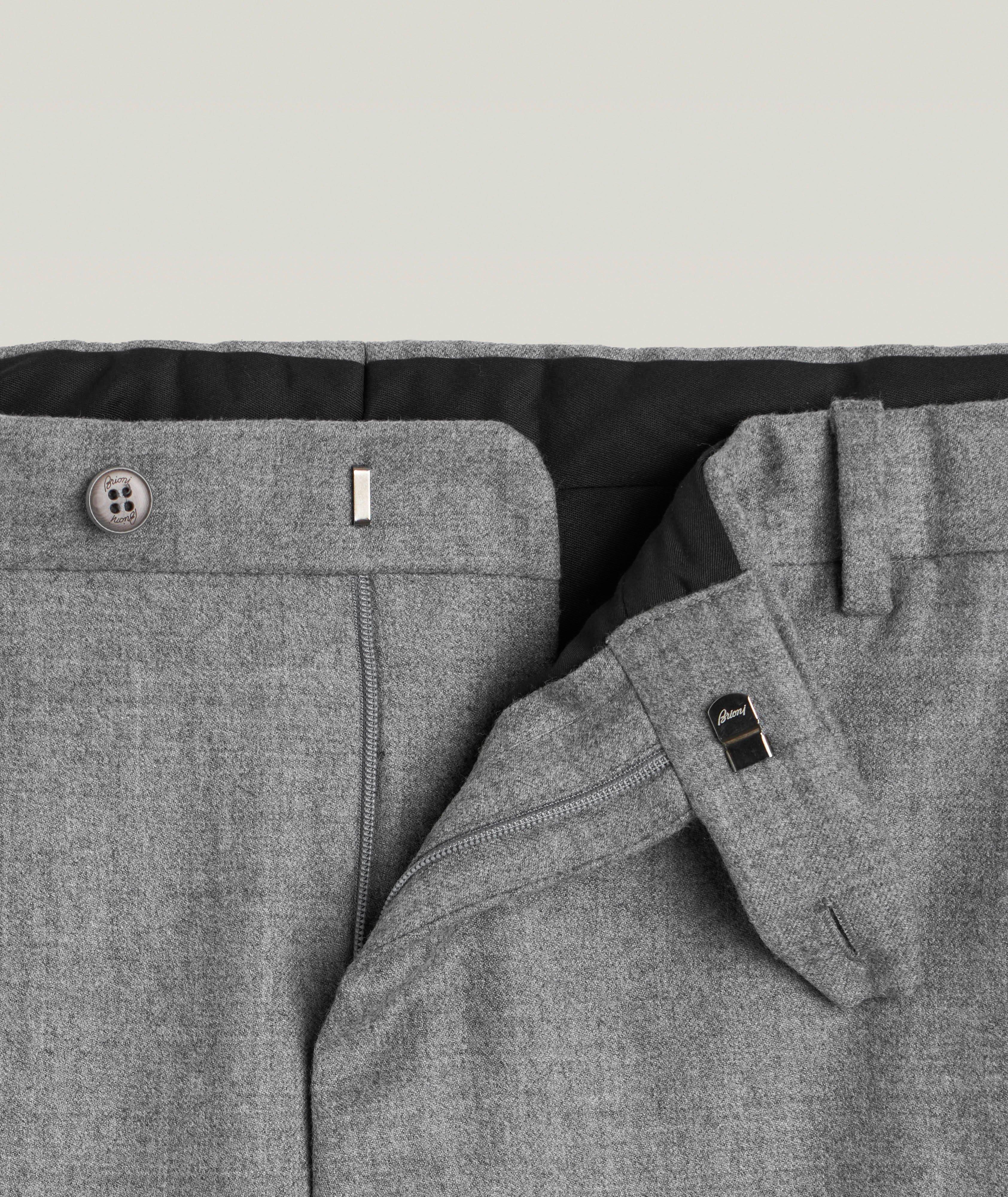 Pantalon habillé en flanelle de laine image 4