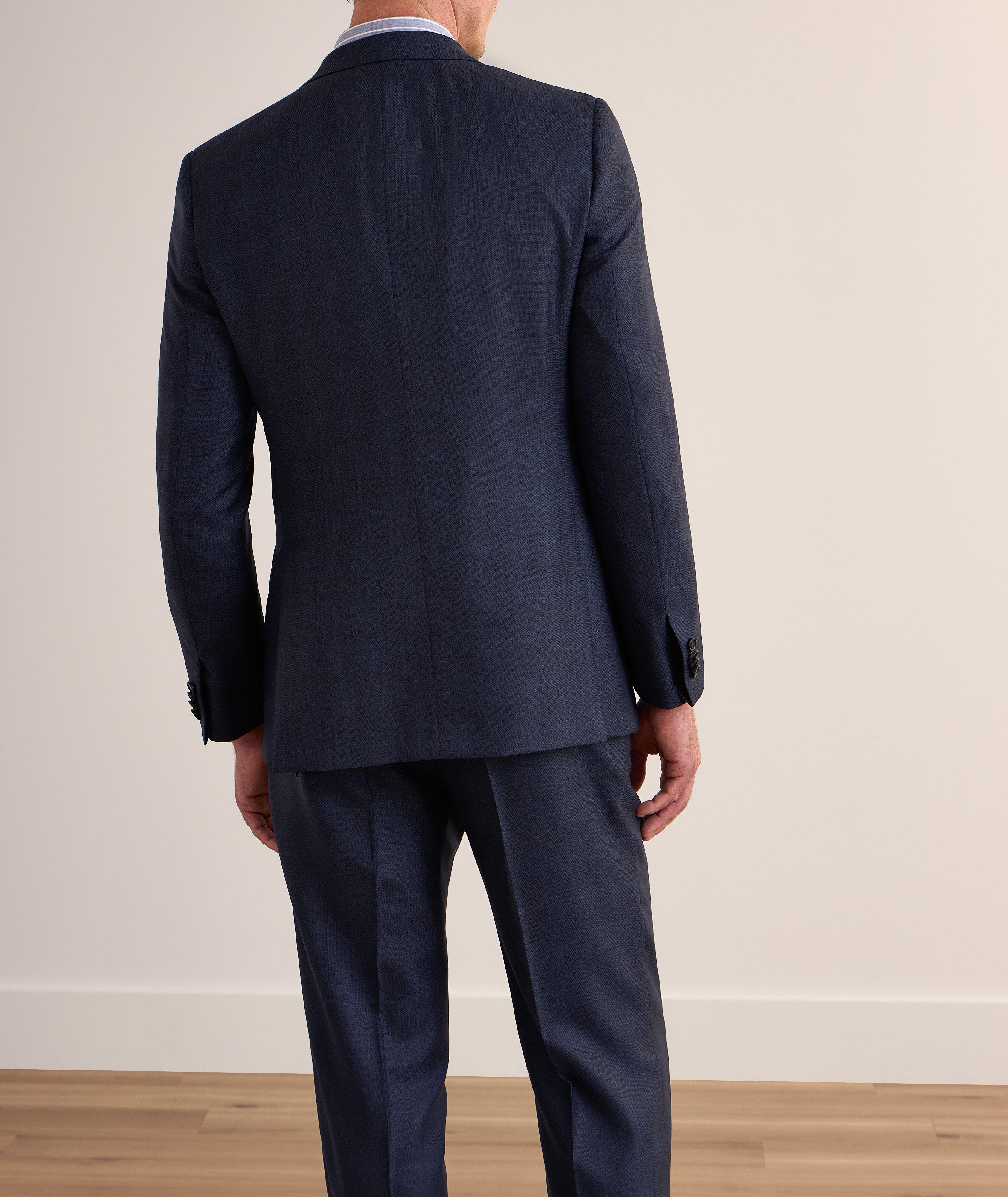 Windowpane Wool-Silk Suit image 2