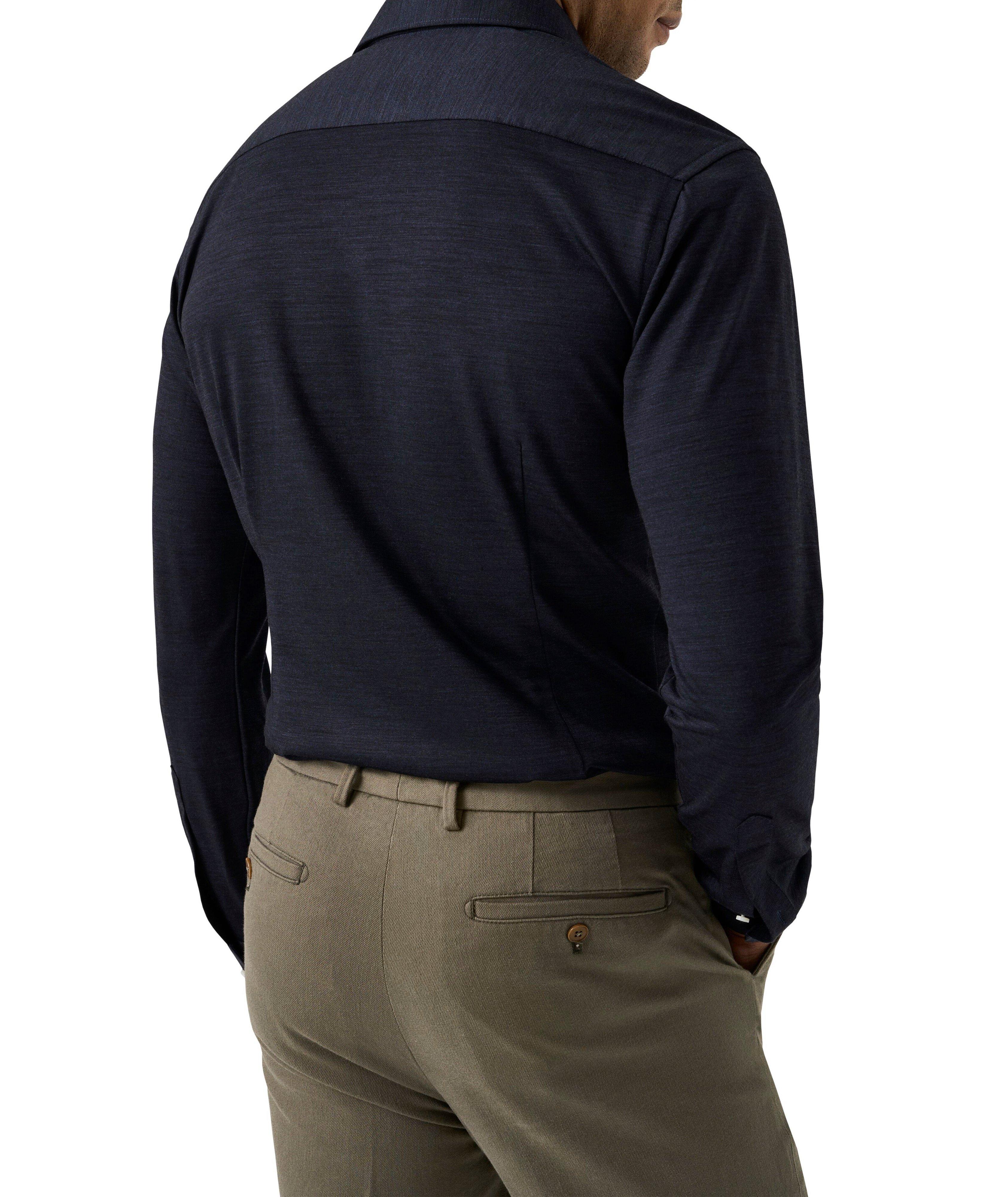 Contemporary-Fit Merino Wool Shirt image 3