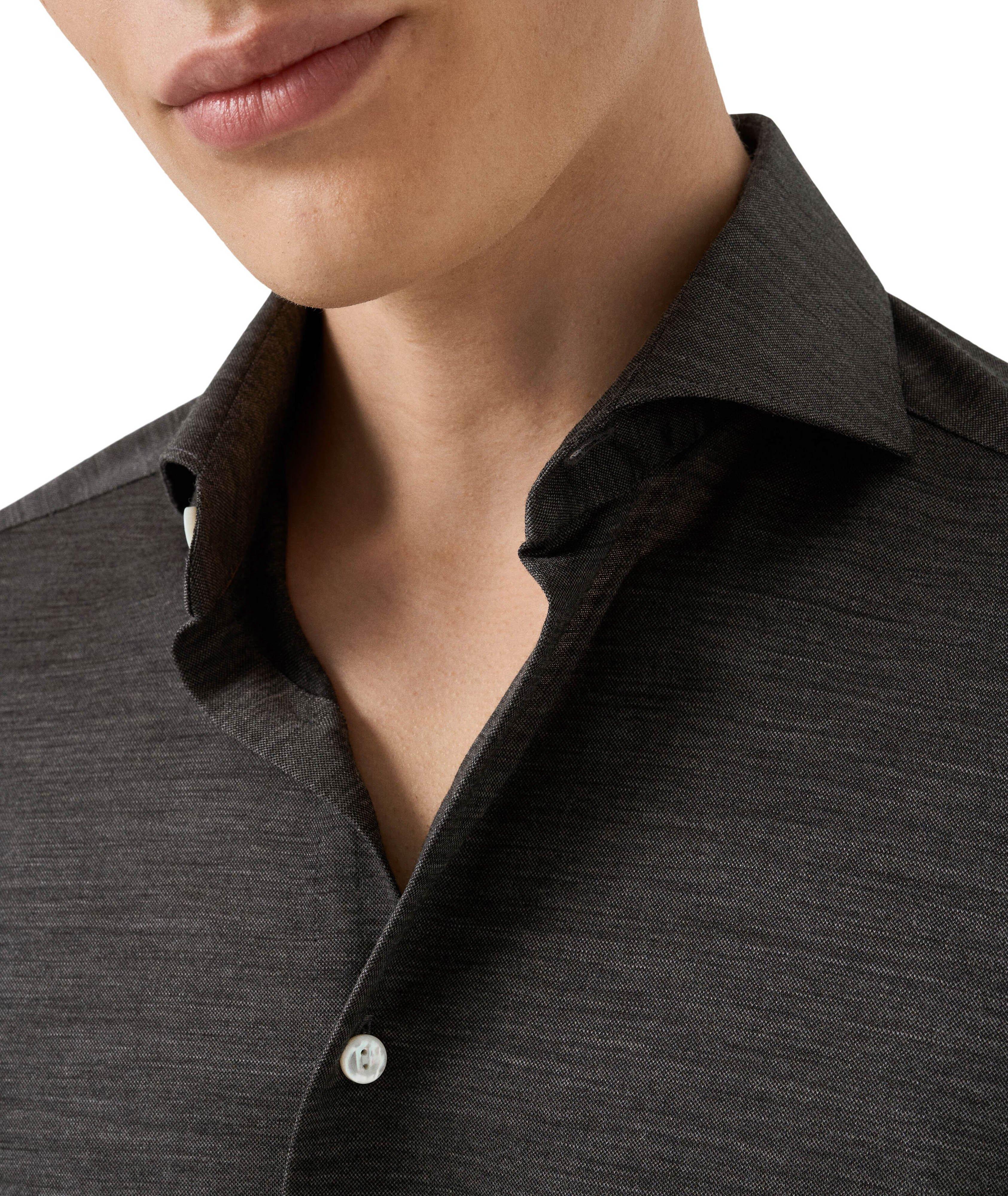 Contemporary-Fit Merino Wool Shirt image 4