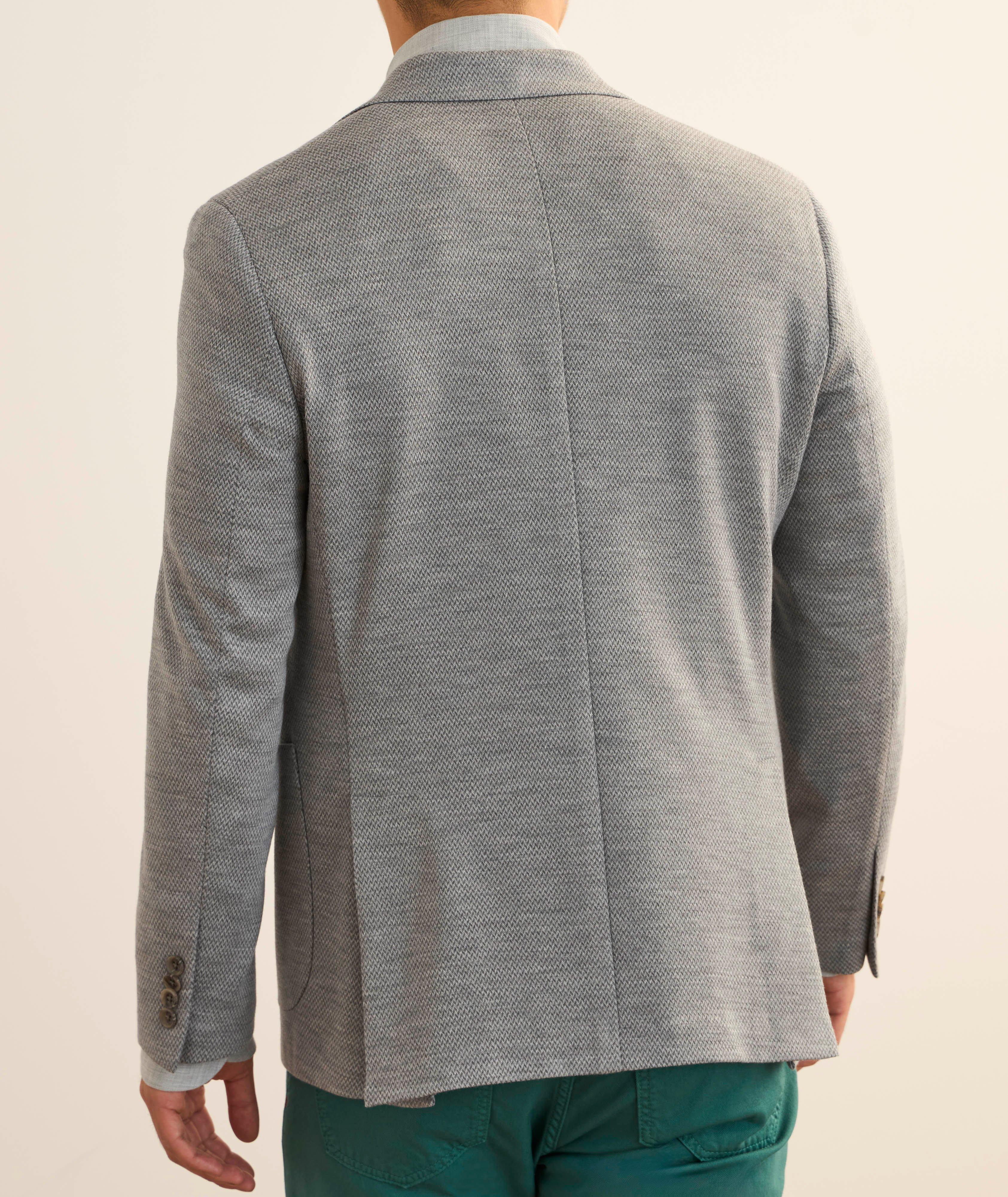 Hartford Herringbone Wool Sport Jacket image 2