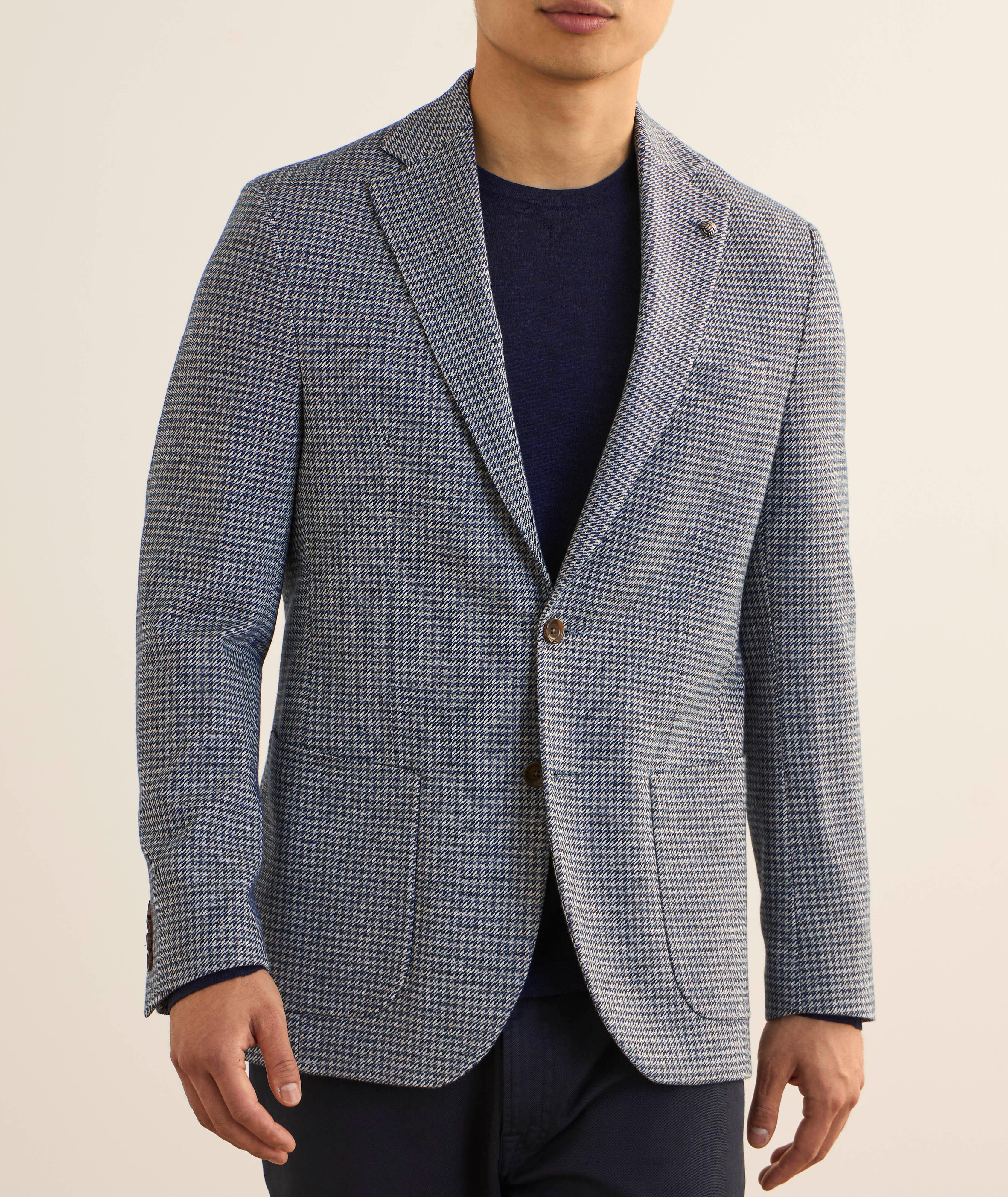 Hampton Houndstooth Wool-Blend Sport Jacket image 1