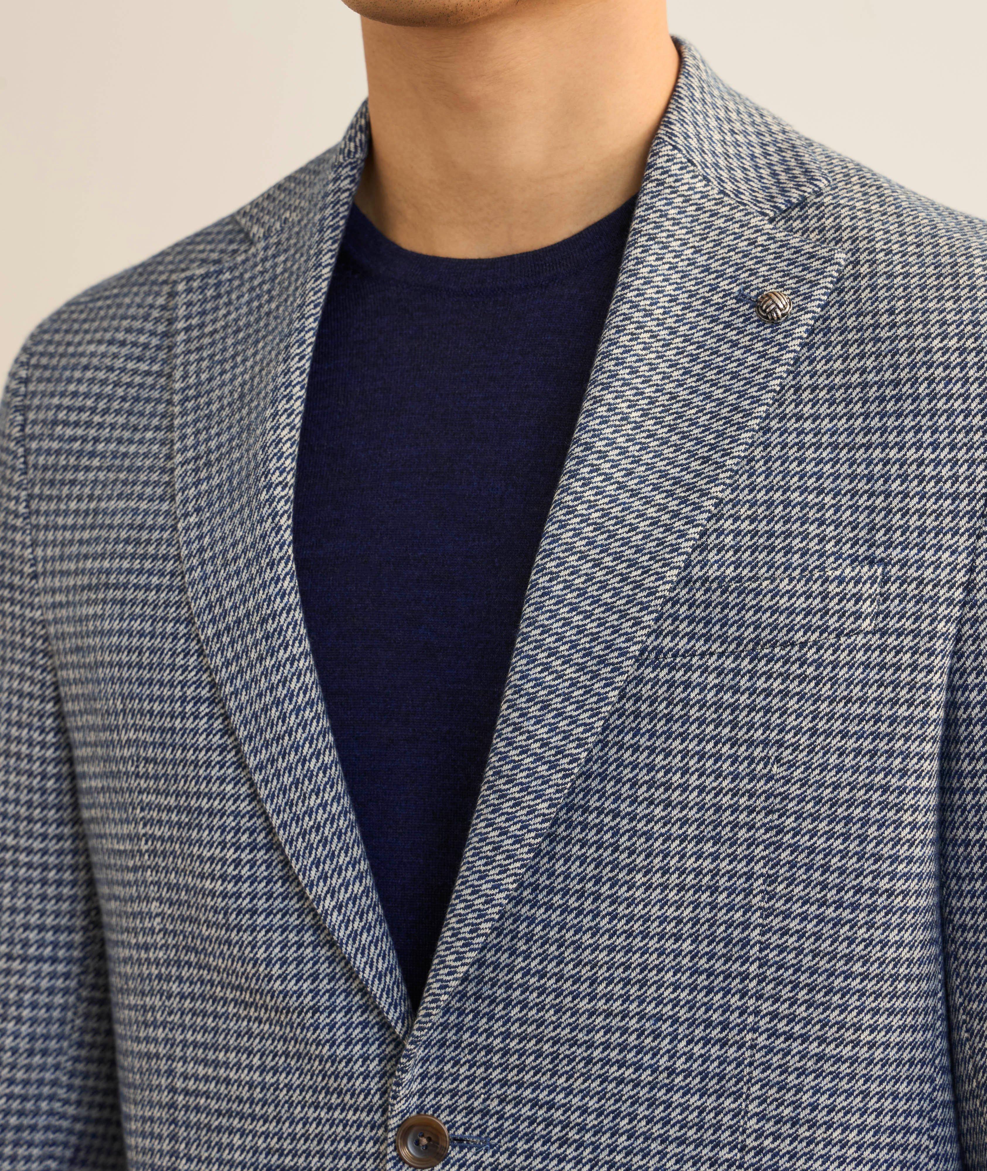 Hampton Houndstooth Wool-Blend Sport Jacket image 3