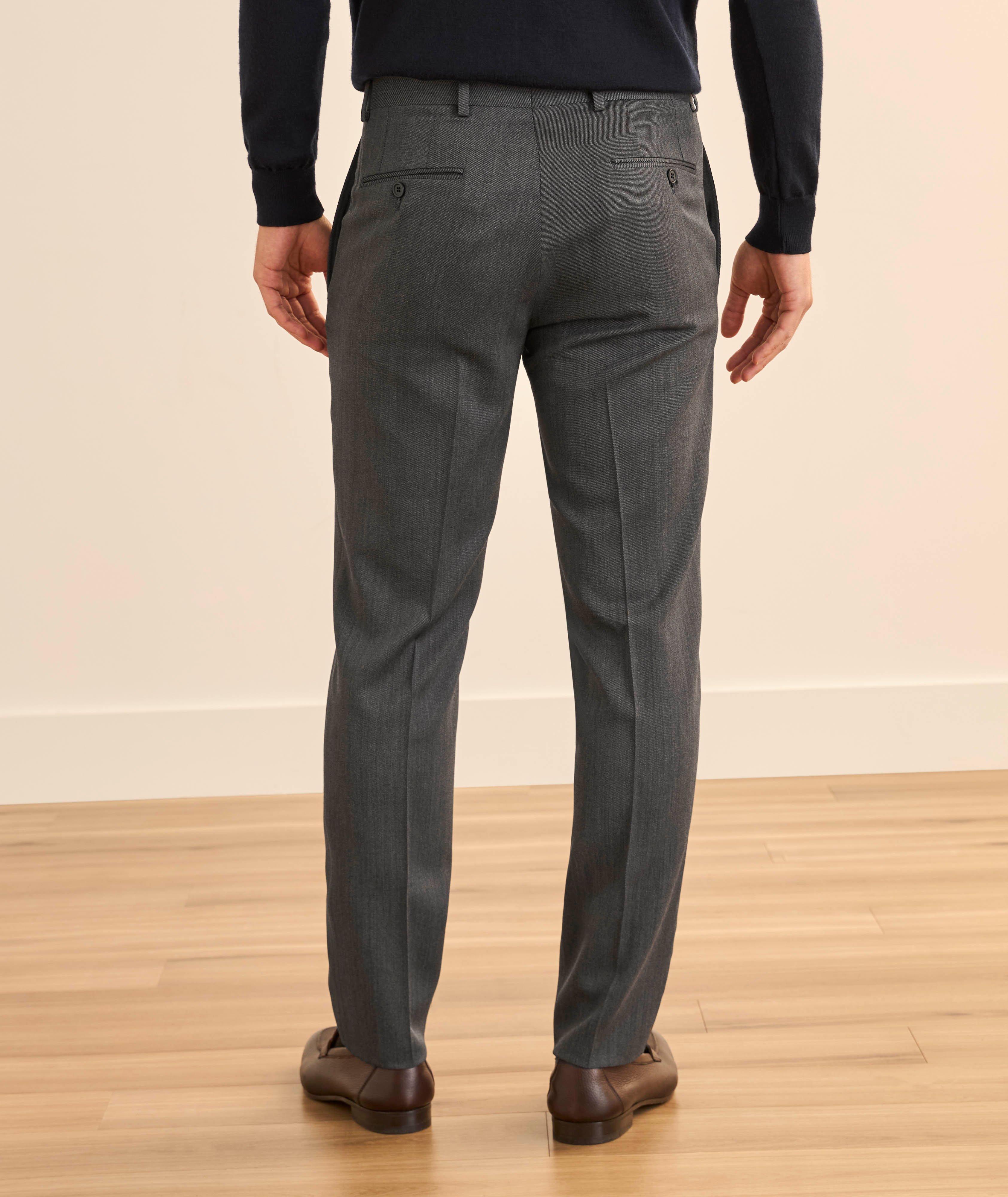 Stretch-Wool Twill Dress Pants  image 2