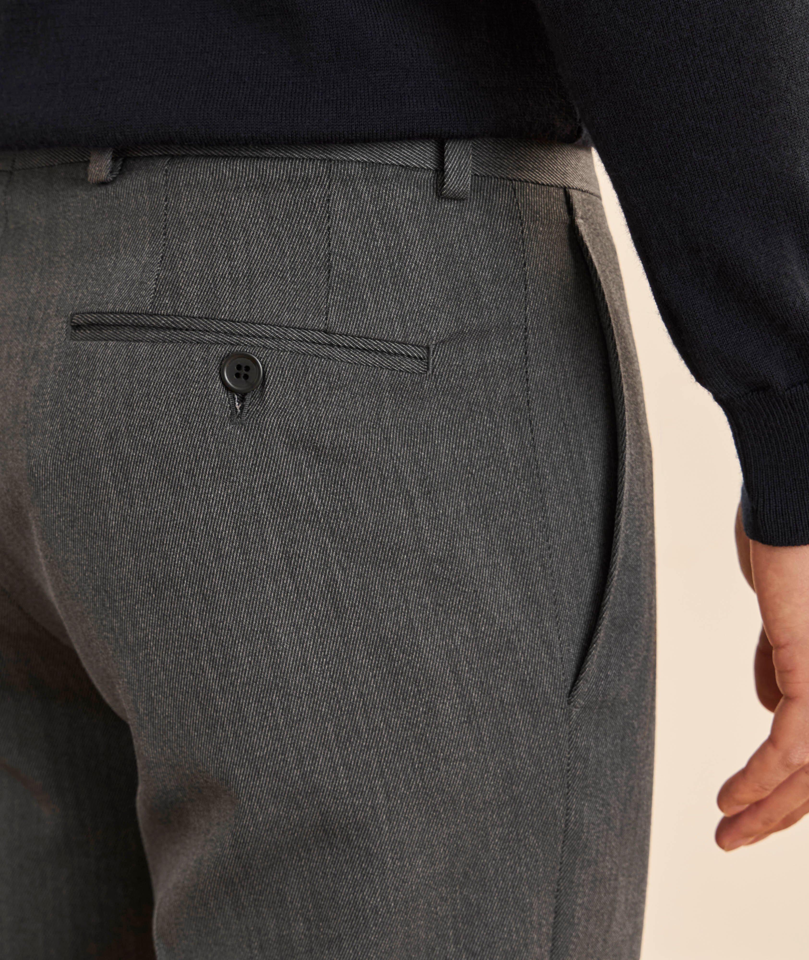 Stretch-Wool Twill Dress Pants  image 3