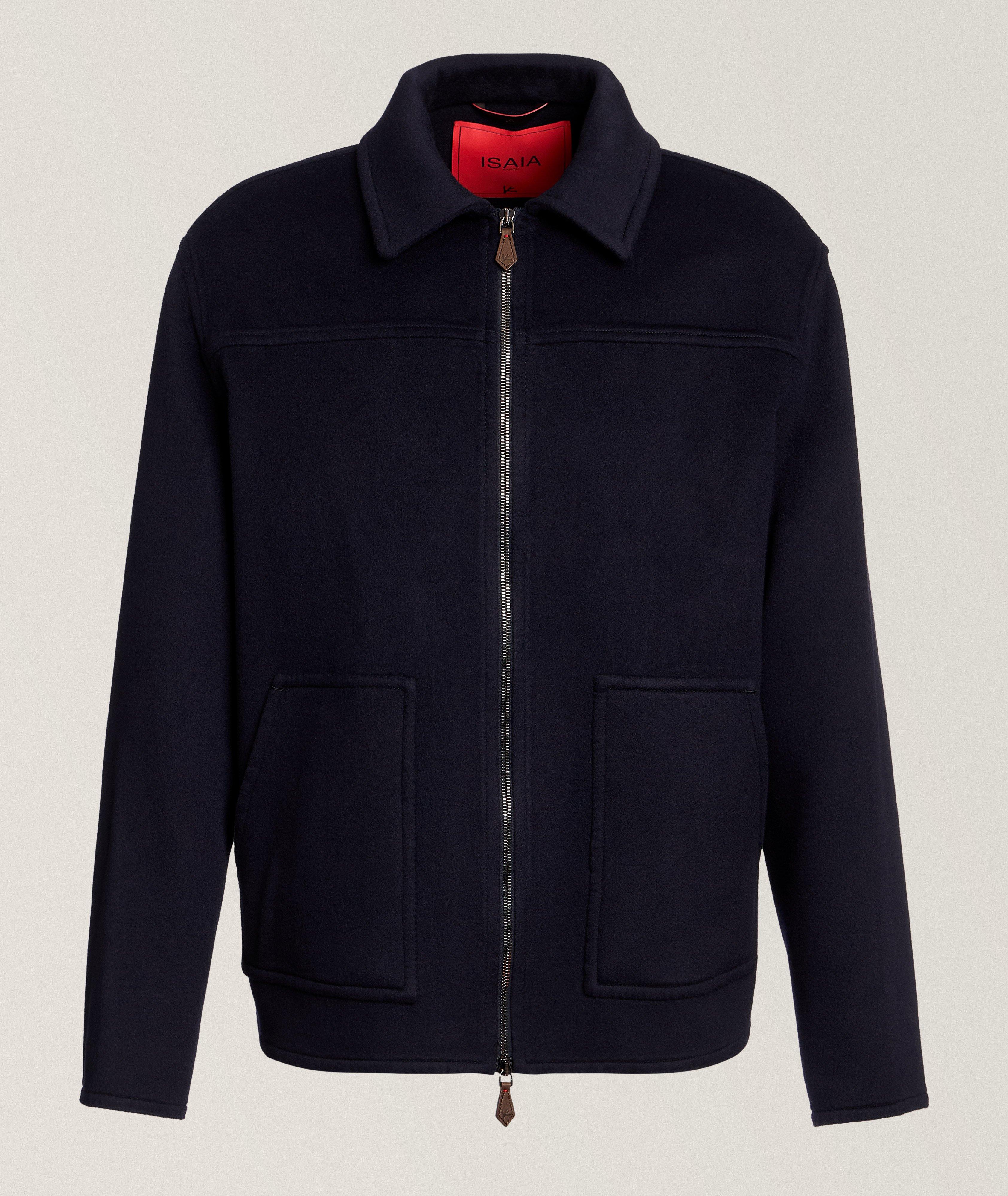 Blouson en cachemire à glissière image 0