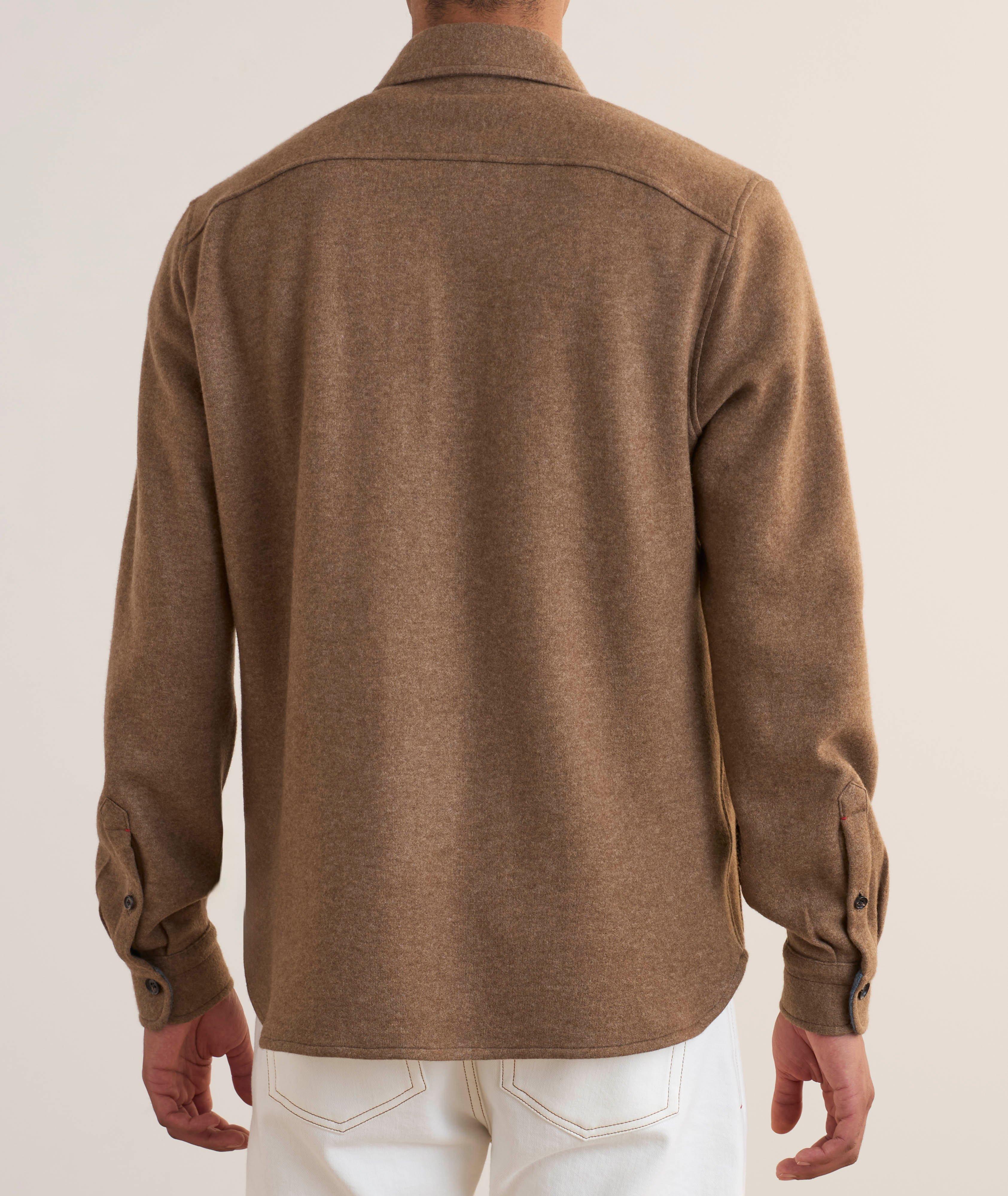 Double Face Cashmere Overshirt image 2