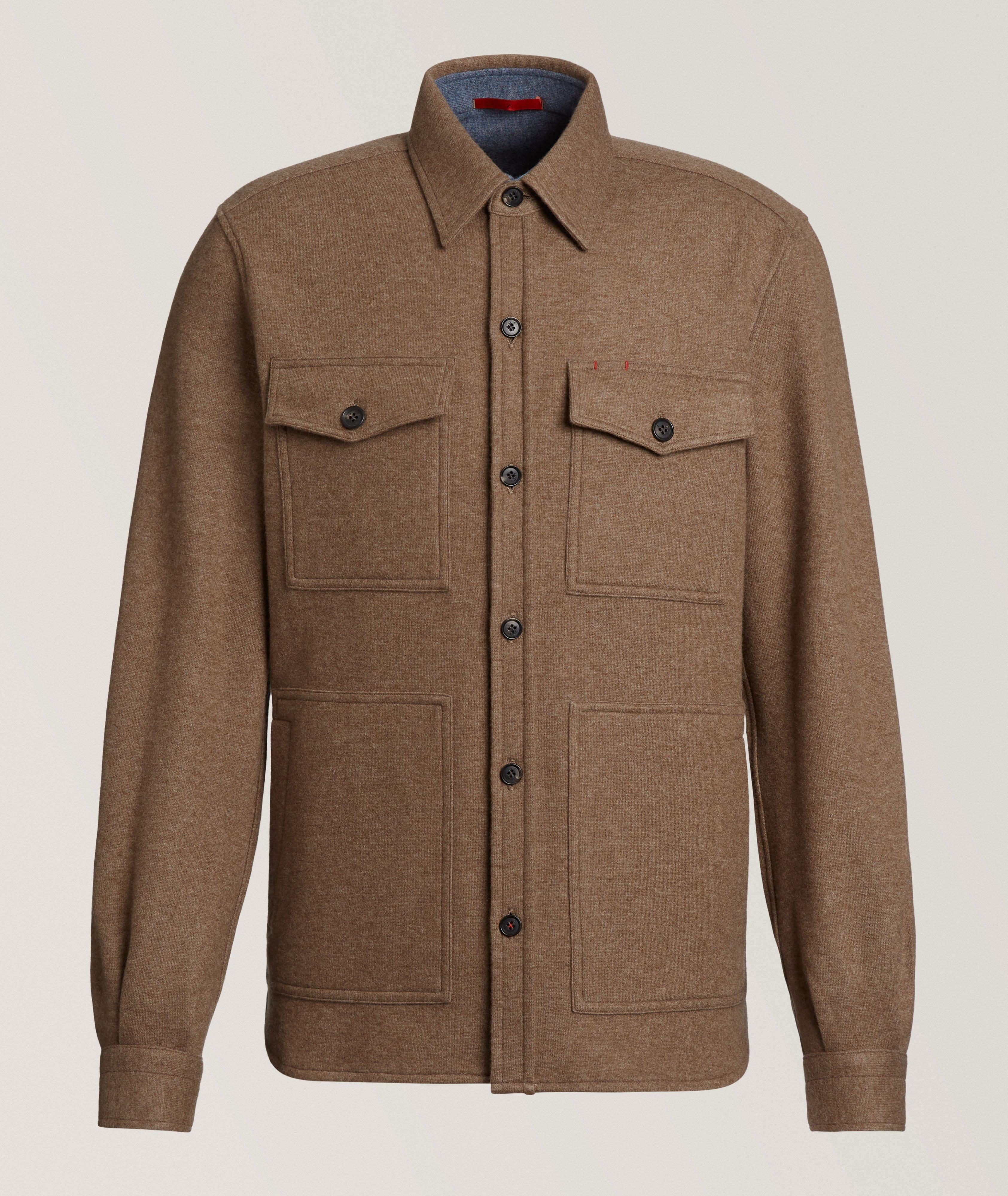 Double Face Cashmere Overshirt image 0