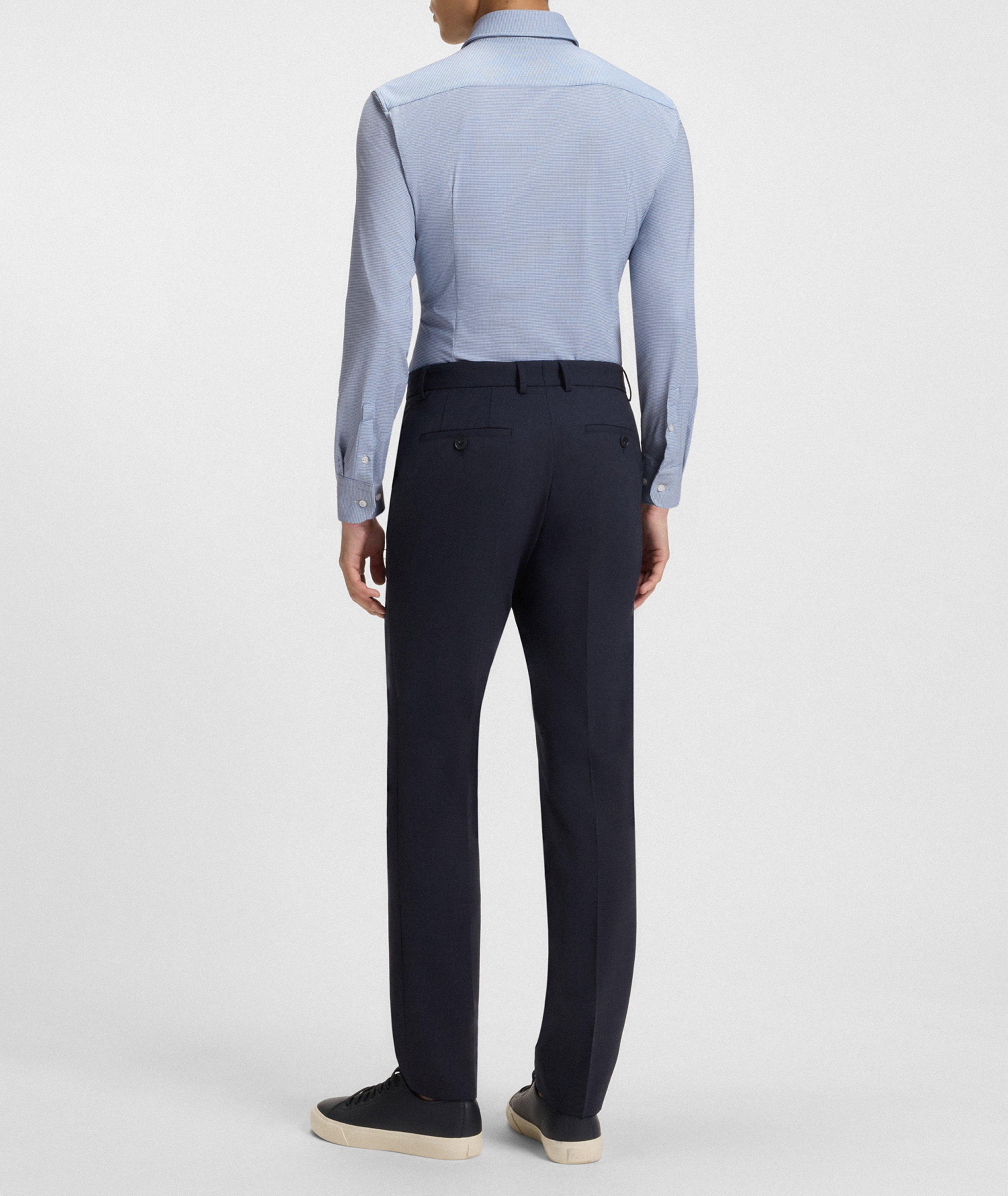 Slim-Fit Printed Dress Shirt  image 2