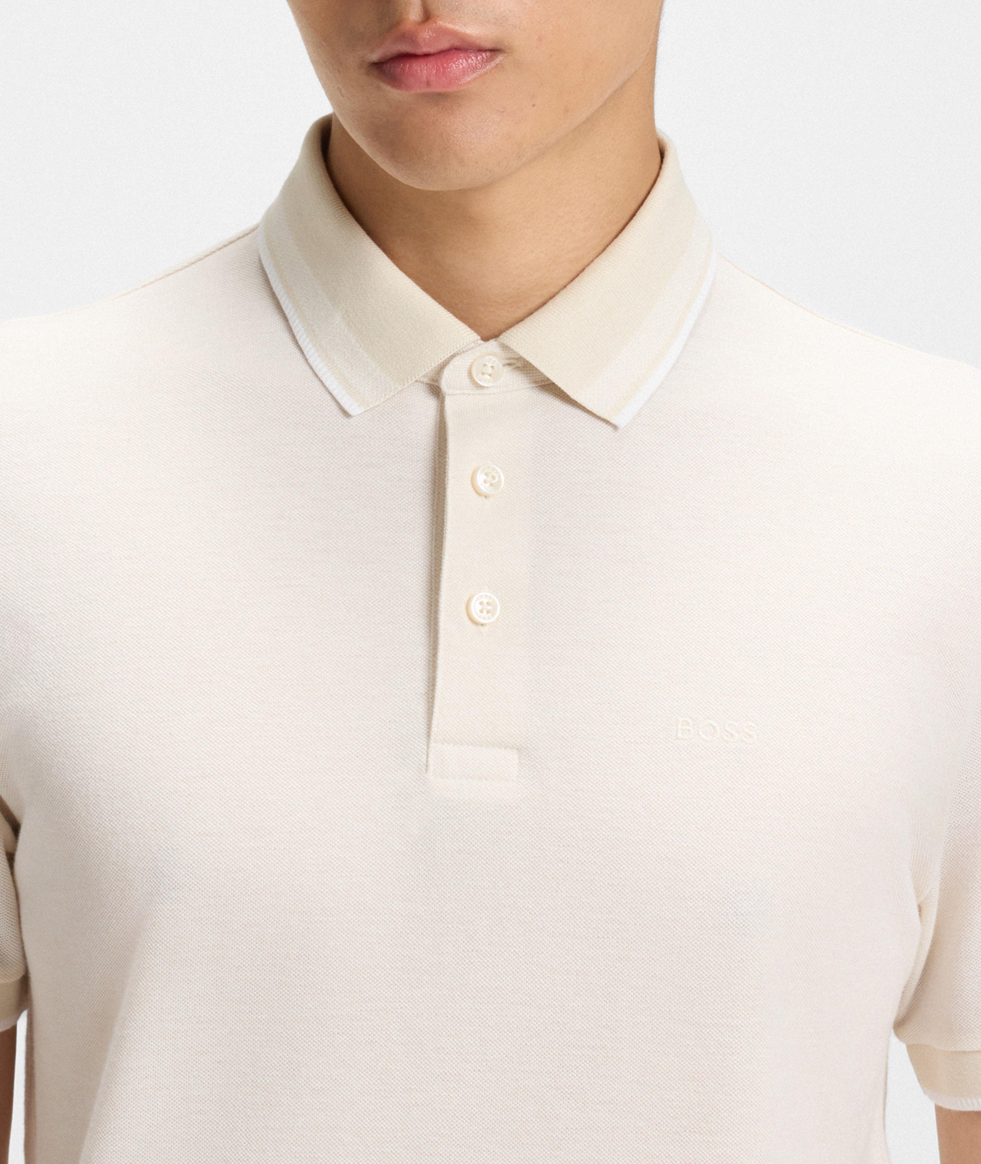 Oxford Piqué Tipped Polo  image 3