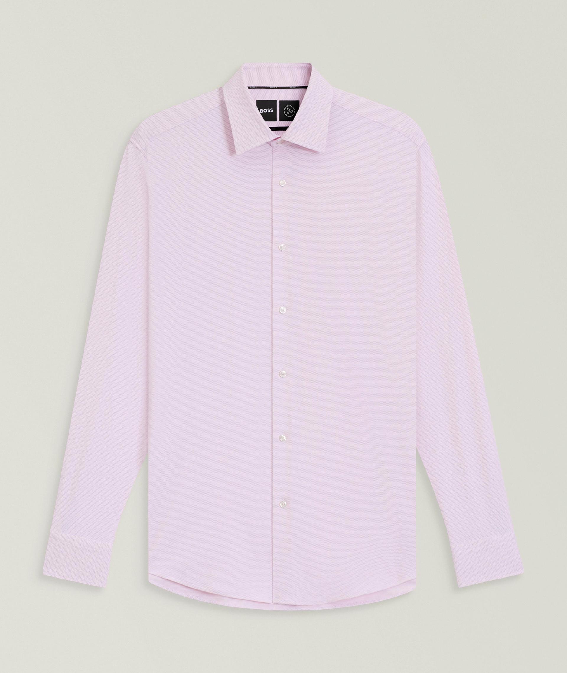 Chemise habillée en jersey extensible image 0