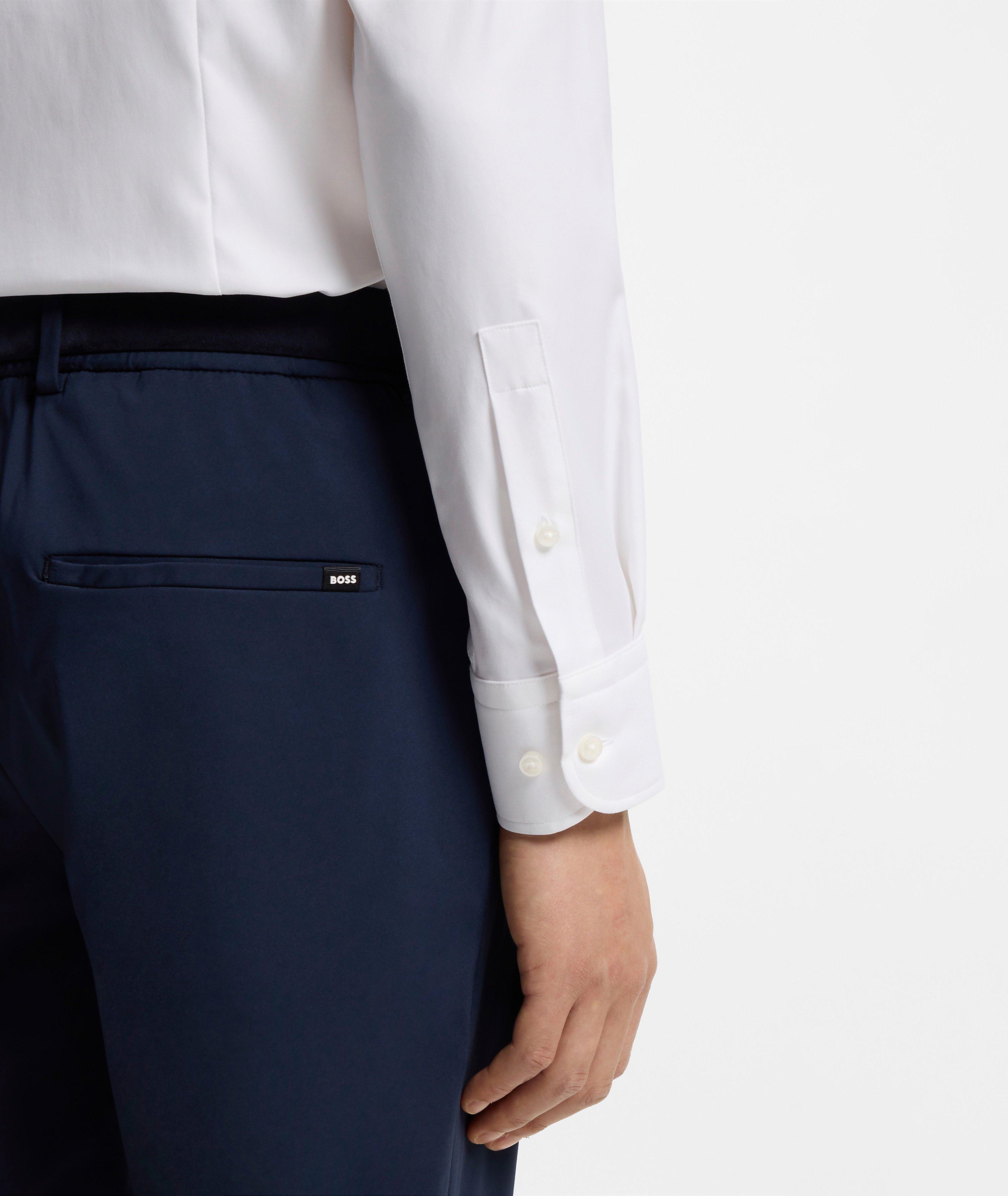 Chemise habillée en twill extensible image 4