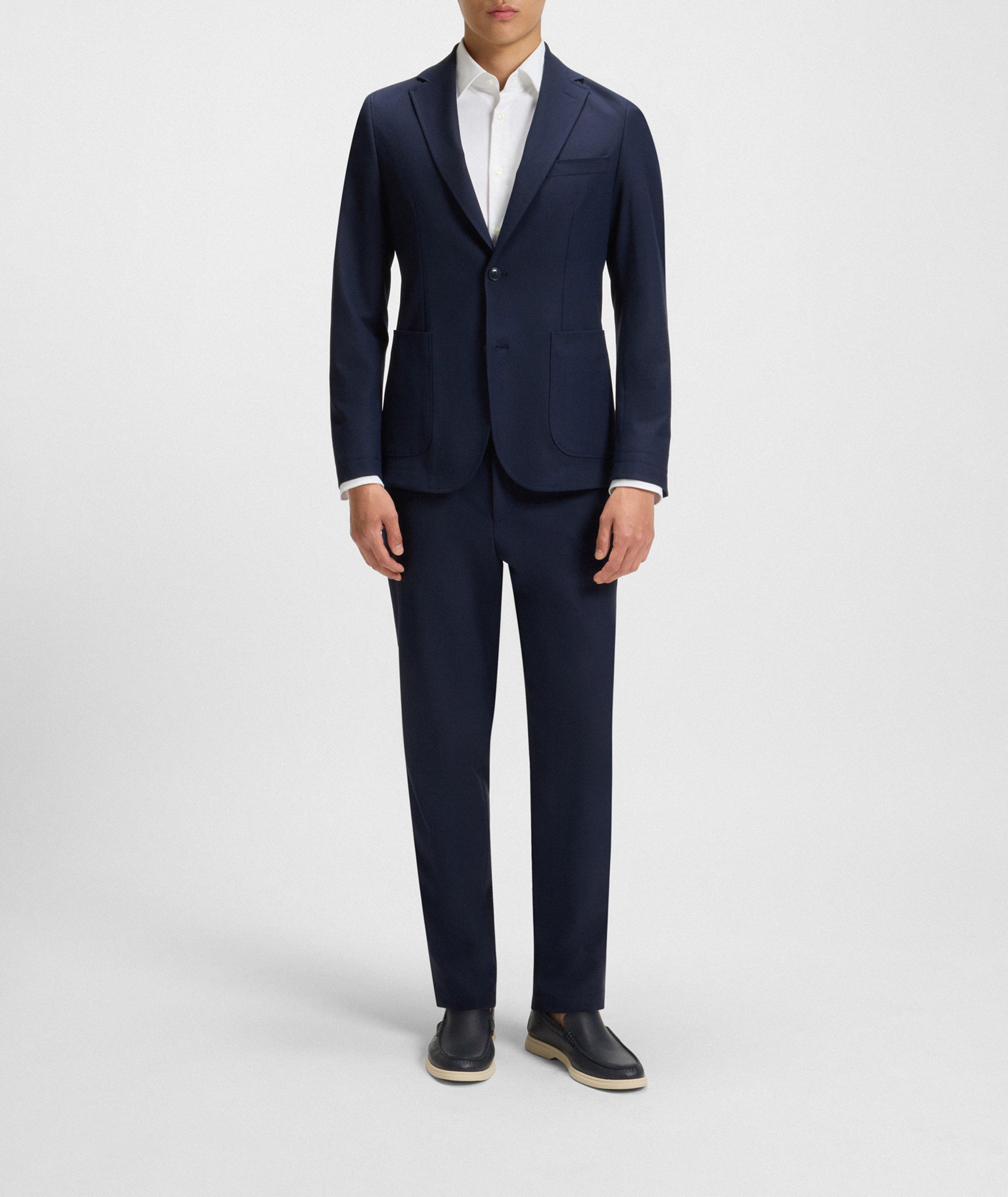 Chemise habillée en twill extensible image 5