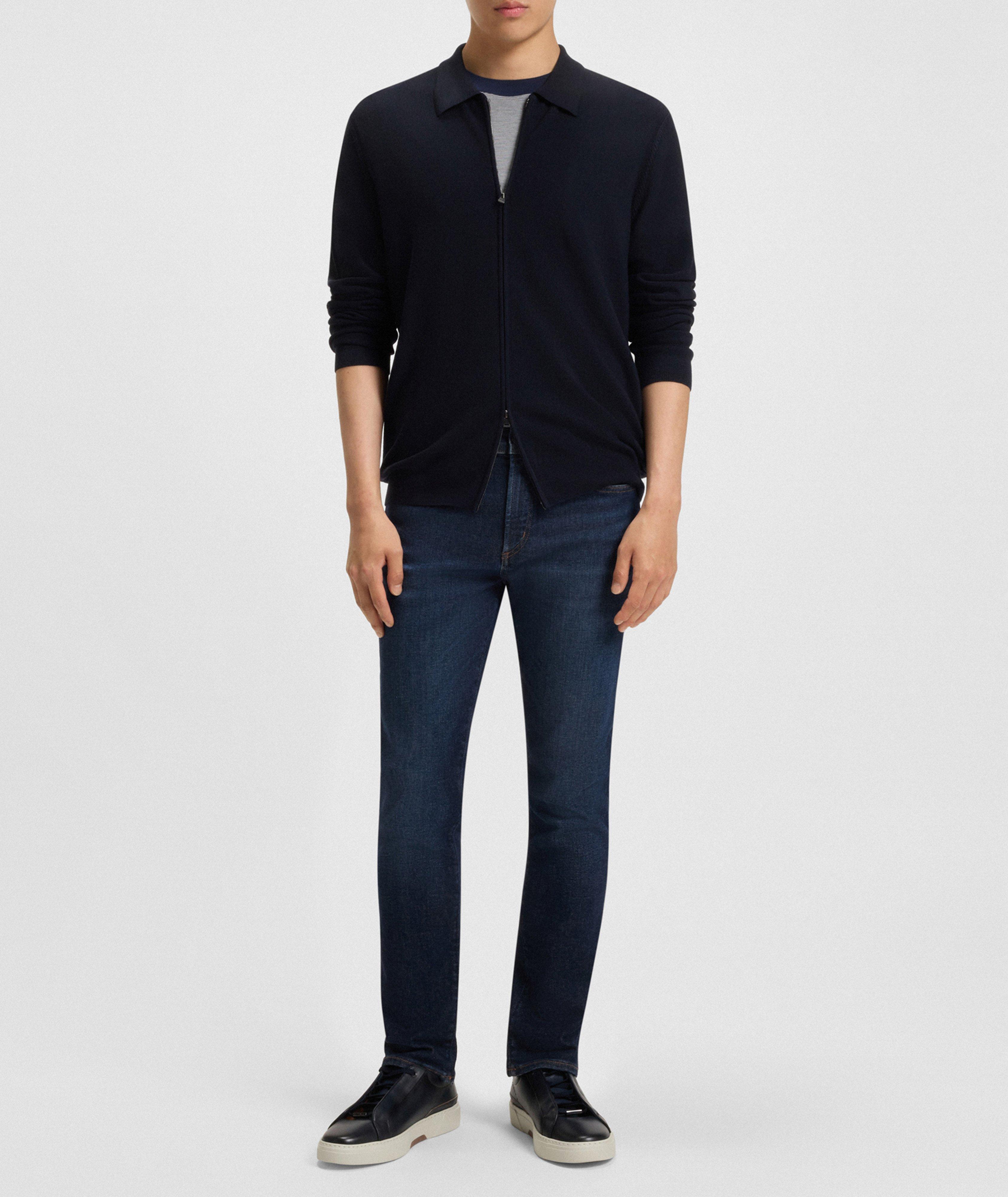Performance-Stretch Slim-Fit Jeans image 5