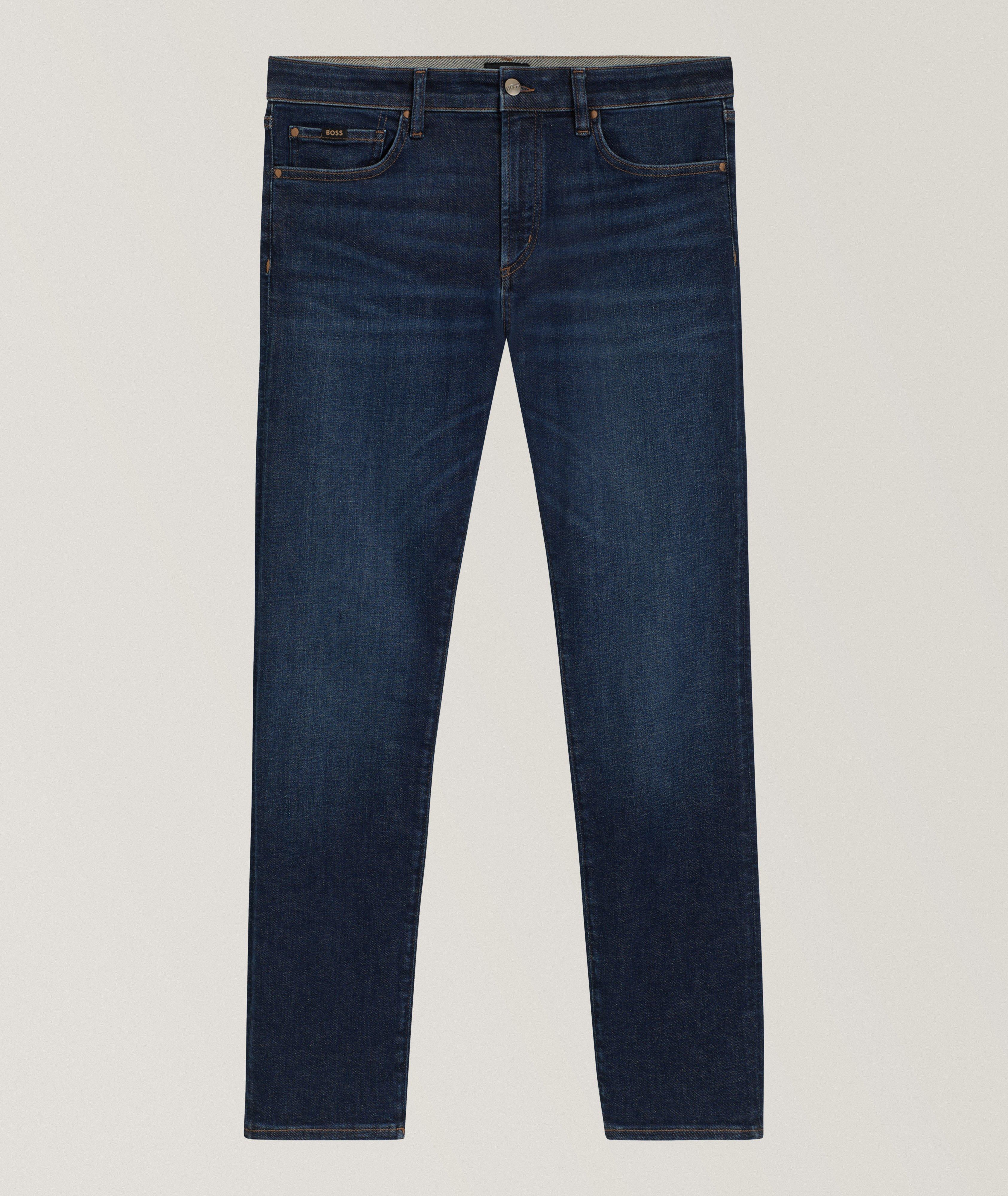 Performance-Stretch Slim-Fit Jeans image 0