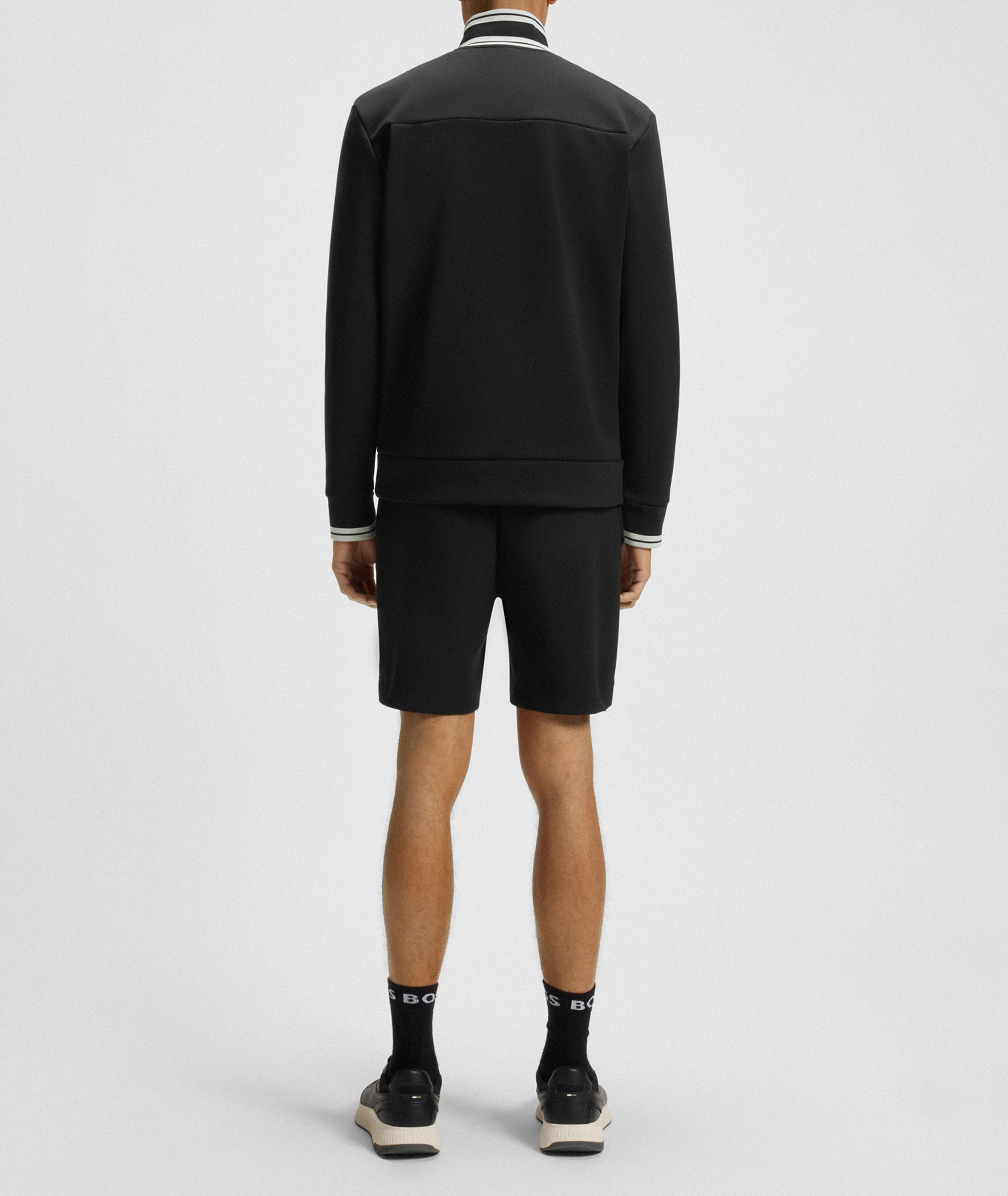 Striped Zip-Up Sweatshirt image 2
