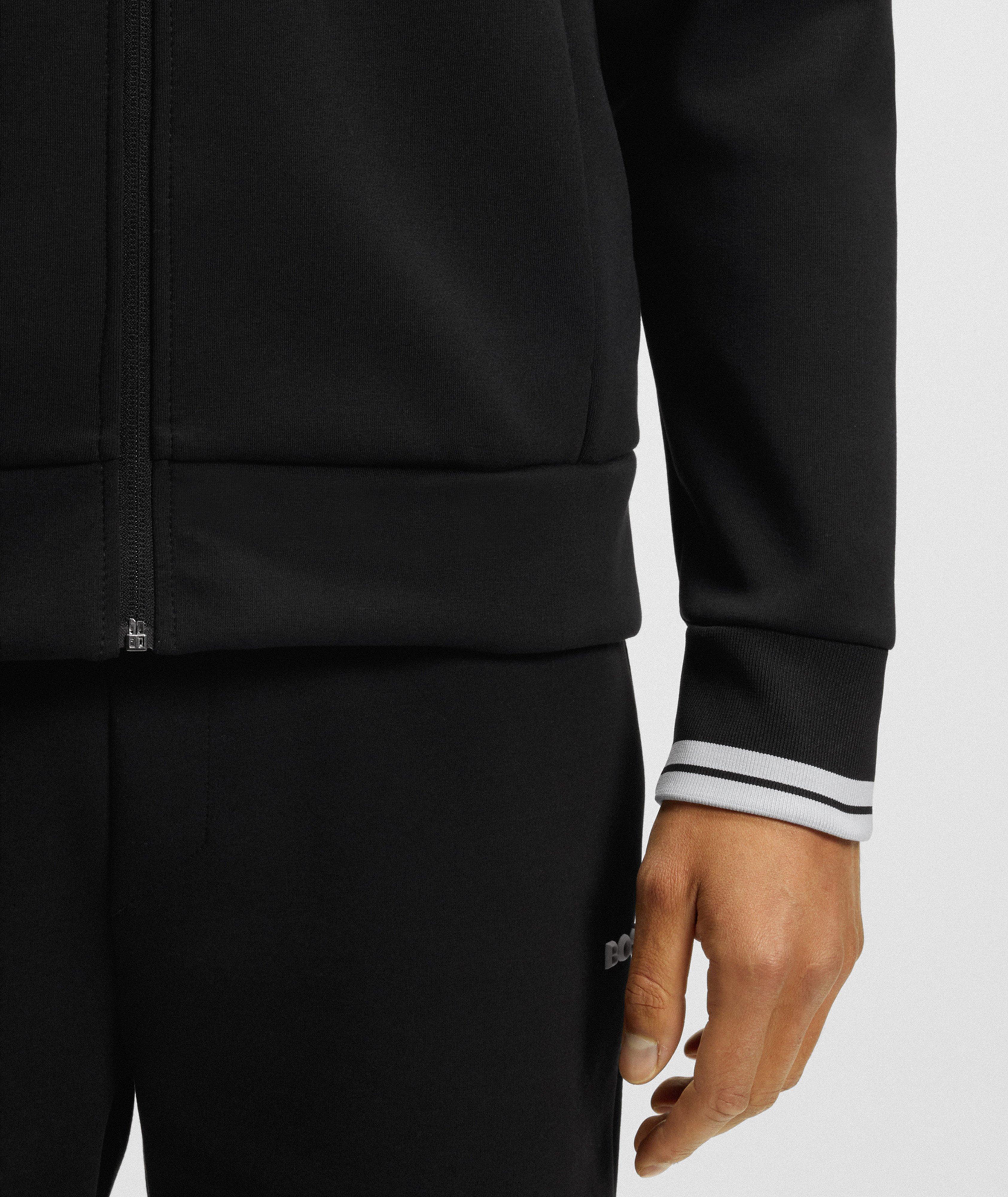 Striped Zip-Up Sweatshirt image 3