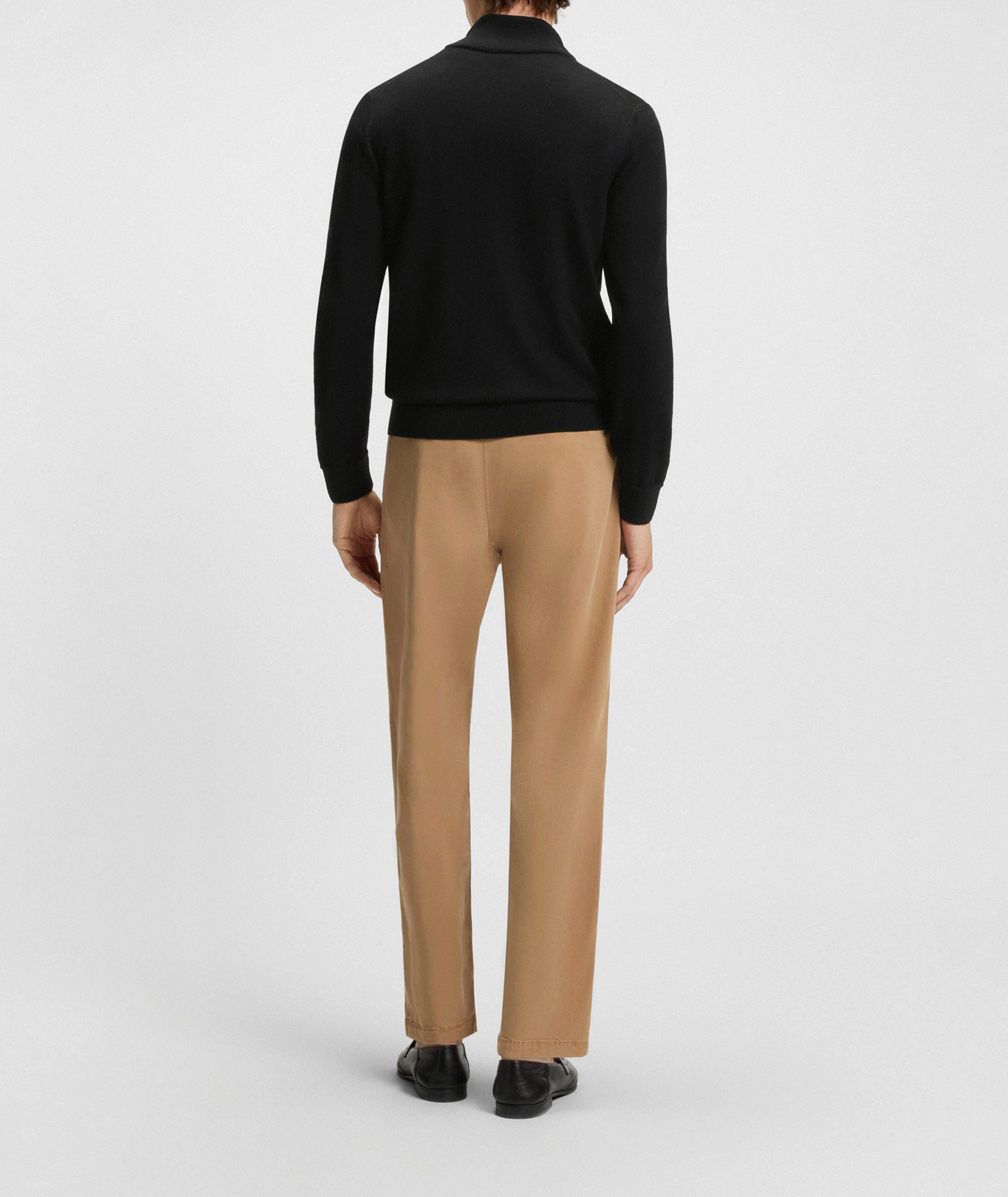 Illarione Zip-Up Wool Knit Cardigan  image 2