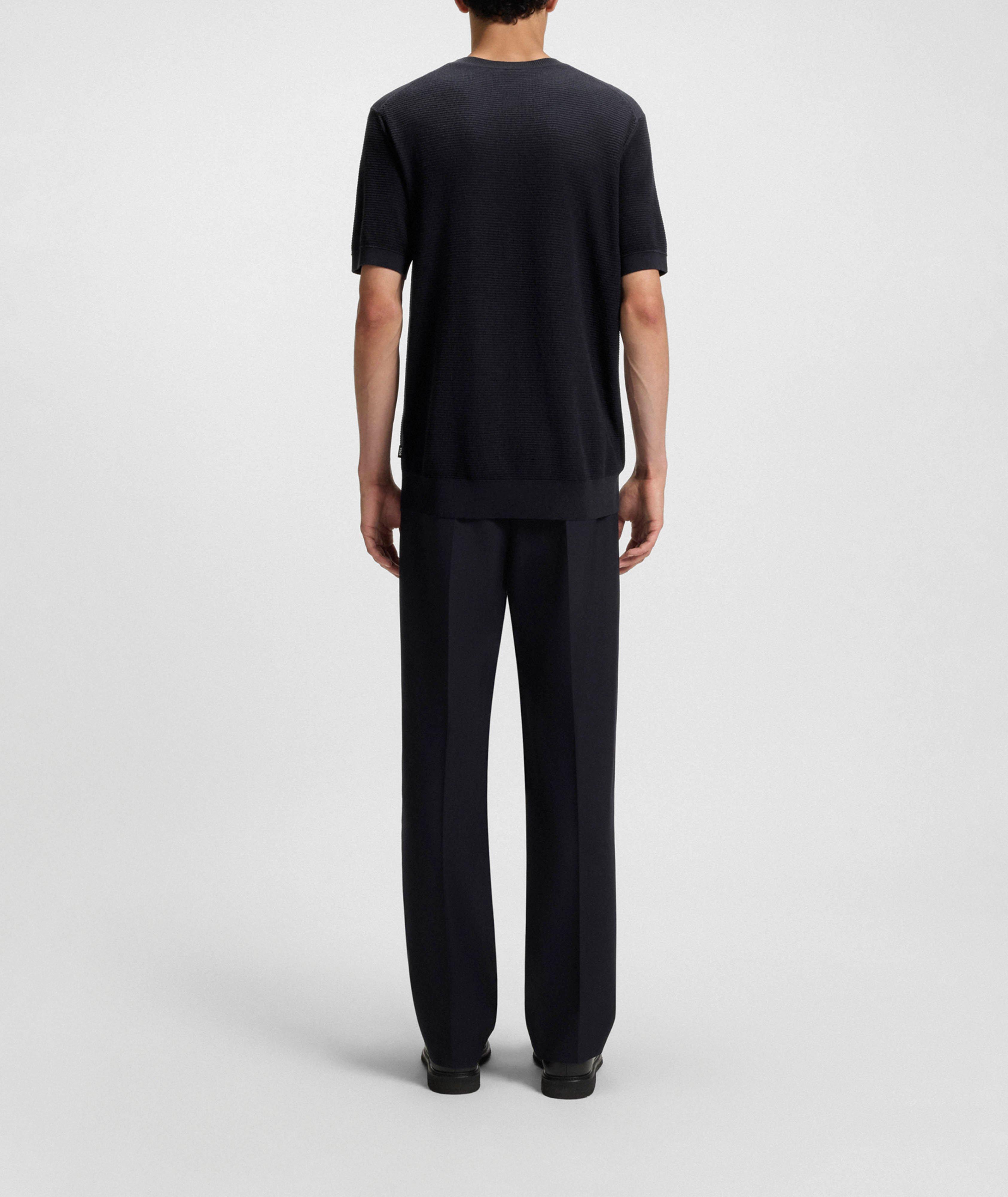 Ianni Lyocell-Cotton Knit T-Shirt image 2