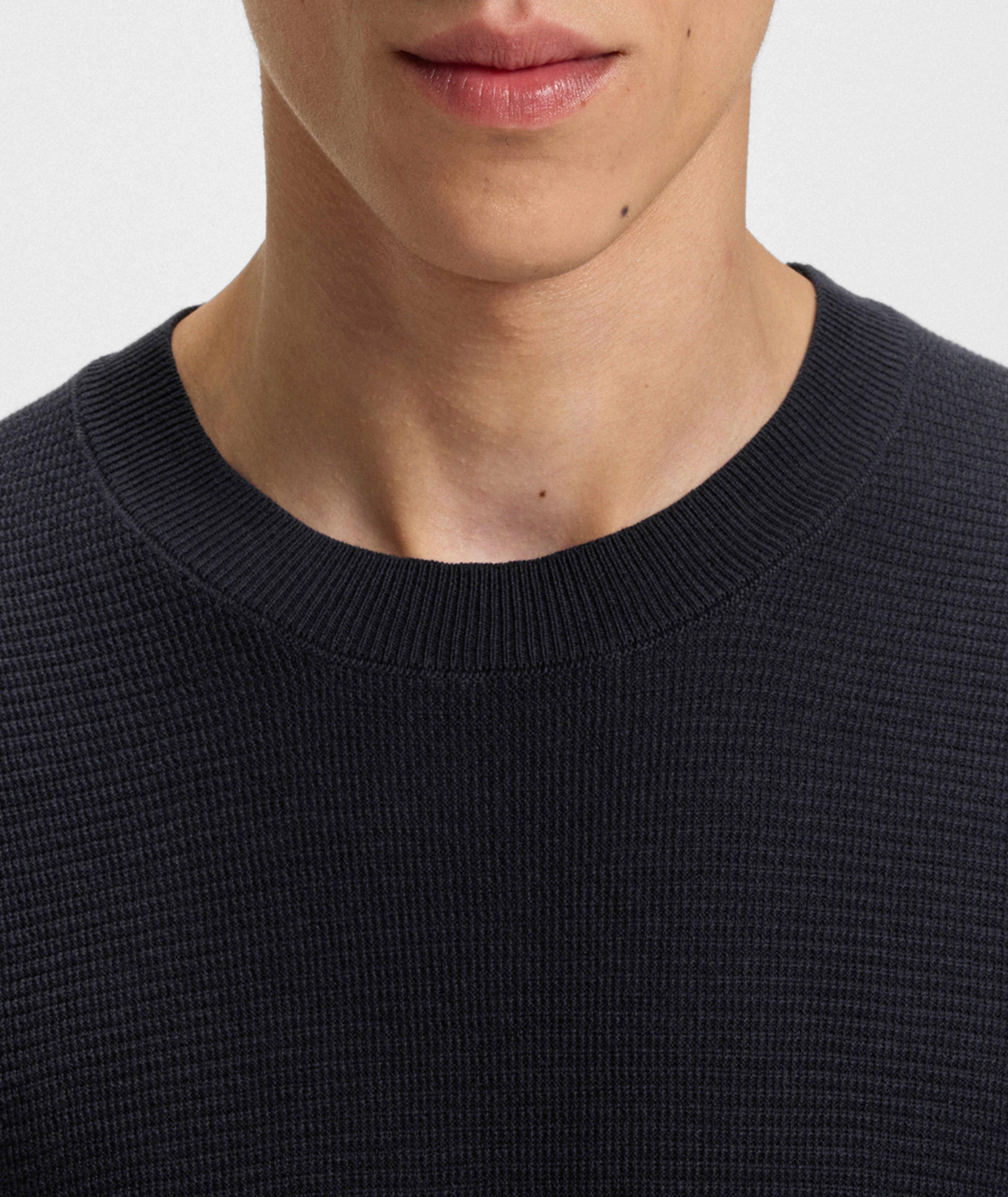 Ianni Lyocell-Cotton Knit T-Shirt image 3